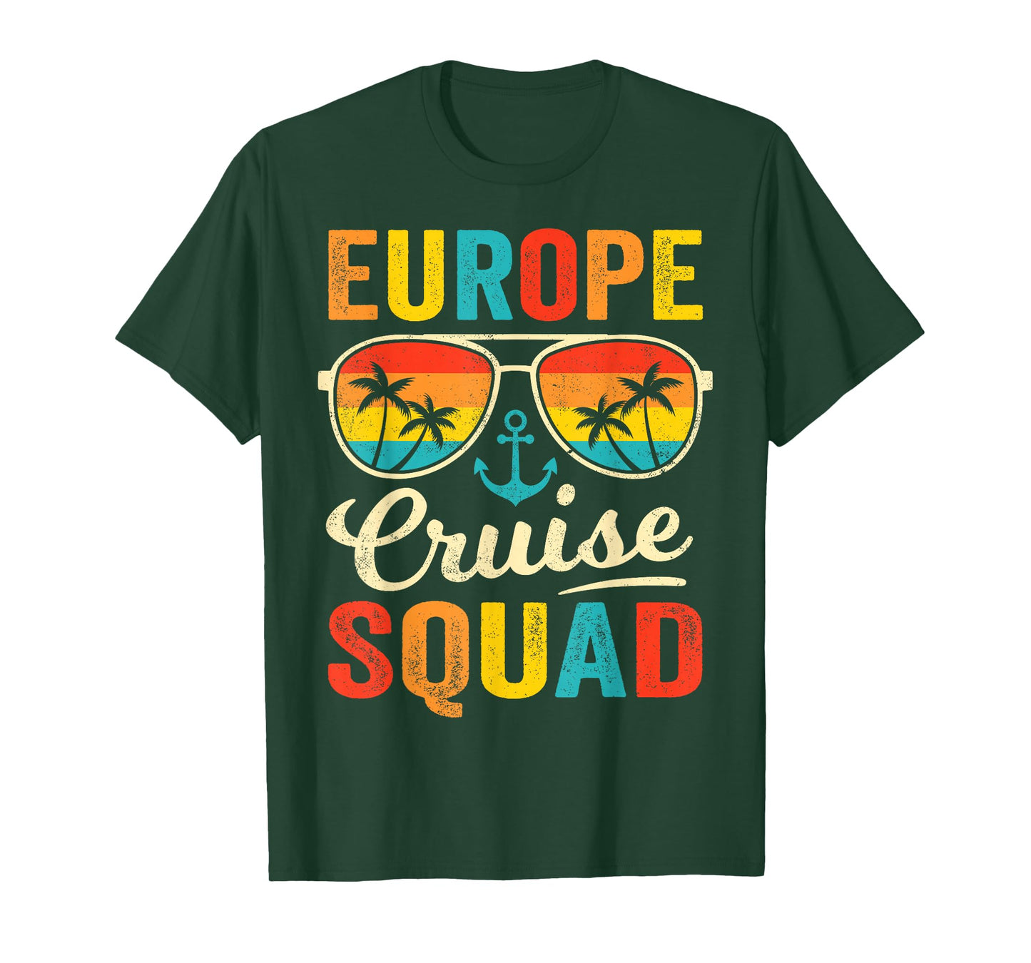 Europe Cruise Squad 2025 European Matching Family Group T-Shirt