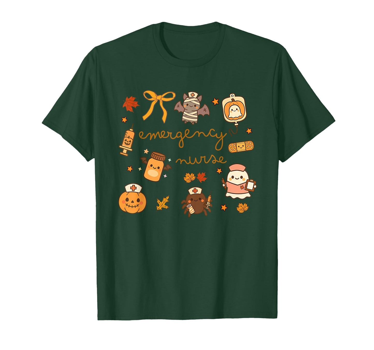 Emergency Department Halloween ER Nurse Halloween T-Shirt