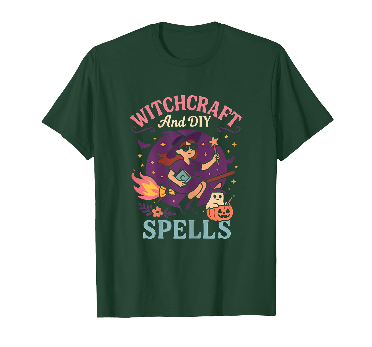 Witchcraft and DIY Modern Witch Outfit with Spells Vibe T-Shirt