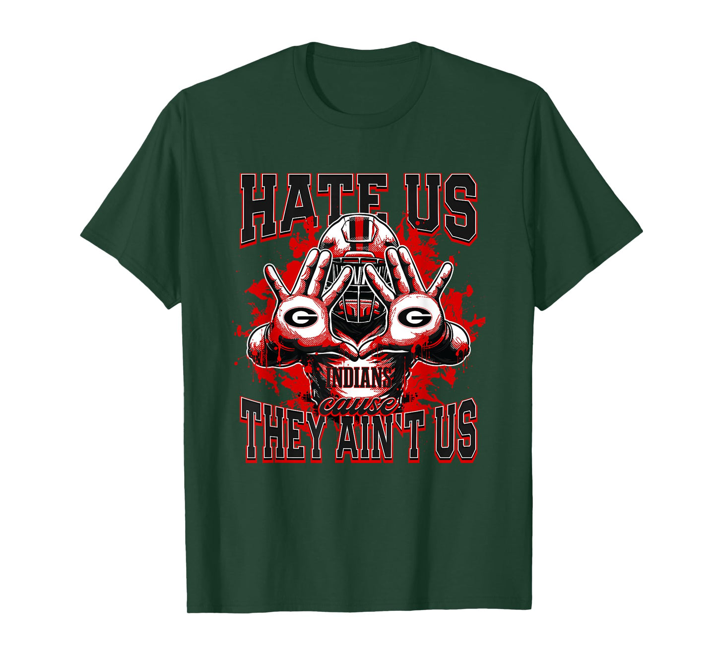 Girard Indians Logo Hate Us Cause They Ain't HS T-Shirt