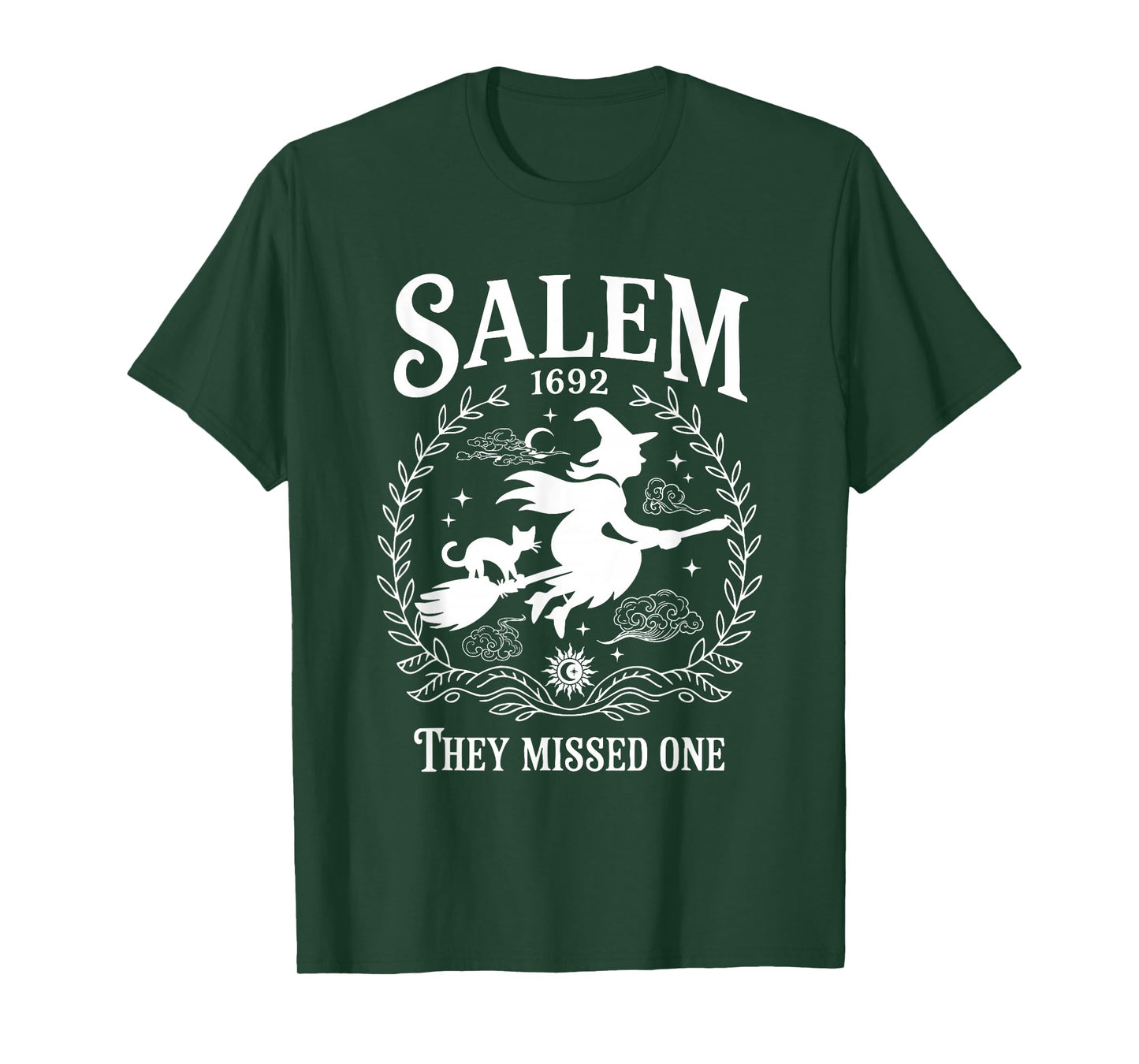 Salem Witch 1692 They Missed One Halloween Witch Girls Trip T-Shirt