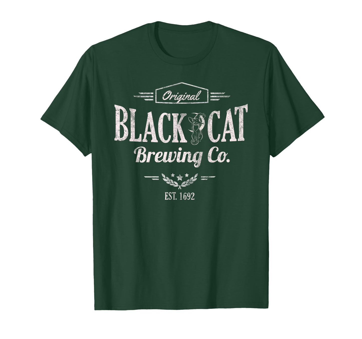 Kawaii Black CAT Witch Brewing CO Elixirs Coffee Witchy T-Shirt
