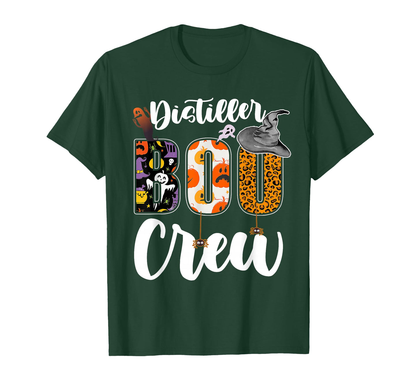 Distiller Boo Crew Halloween Match Distill T-Shirt
