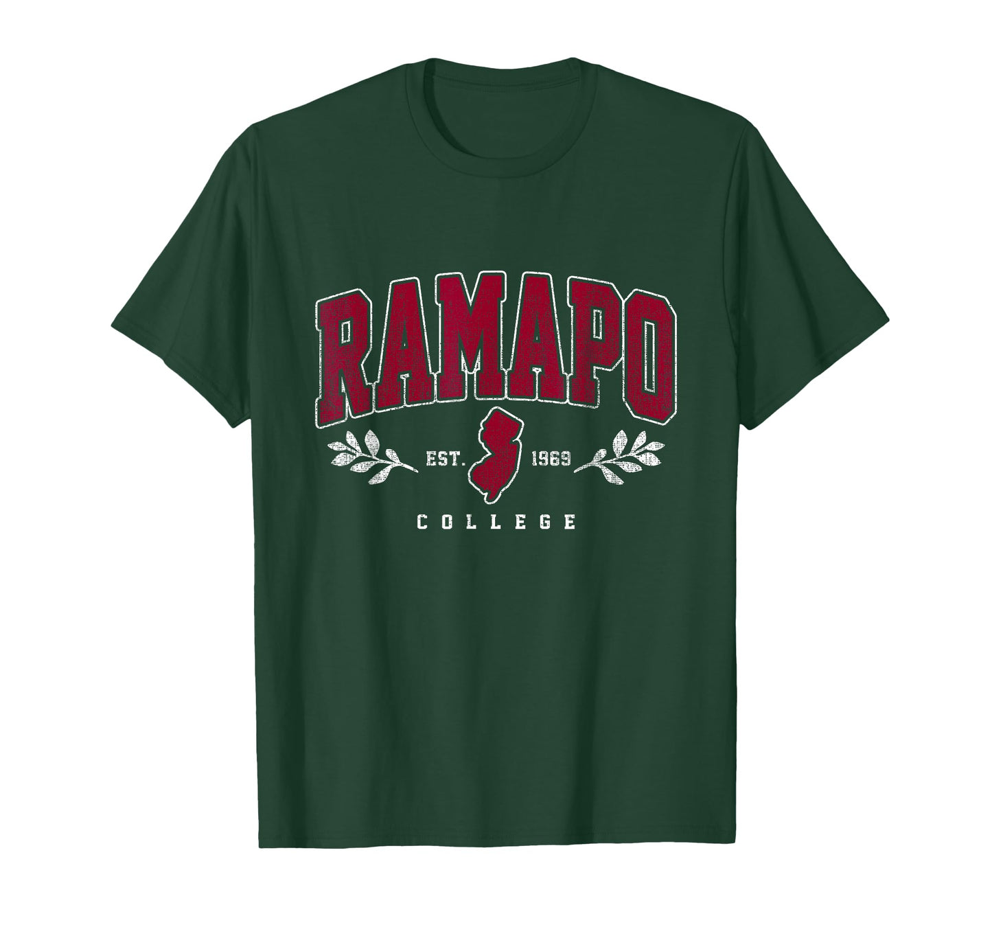 Ramapo Institute of Technology Arch Retro for Men Women T-Shirt