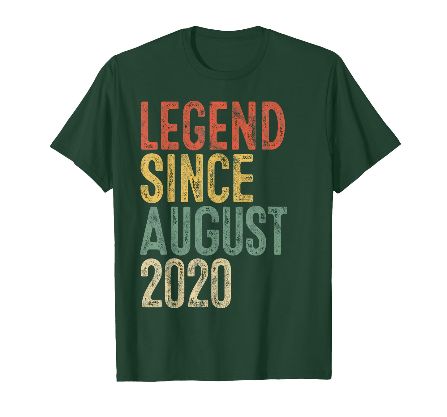 Legend 2020 5th Birthday Gifts for Boy Girl 5 Year Old T-Shirt
