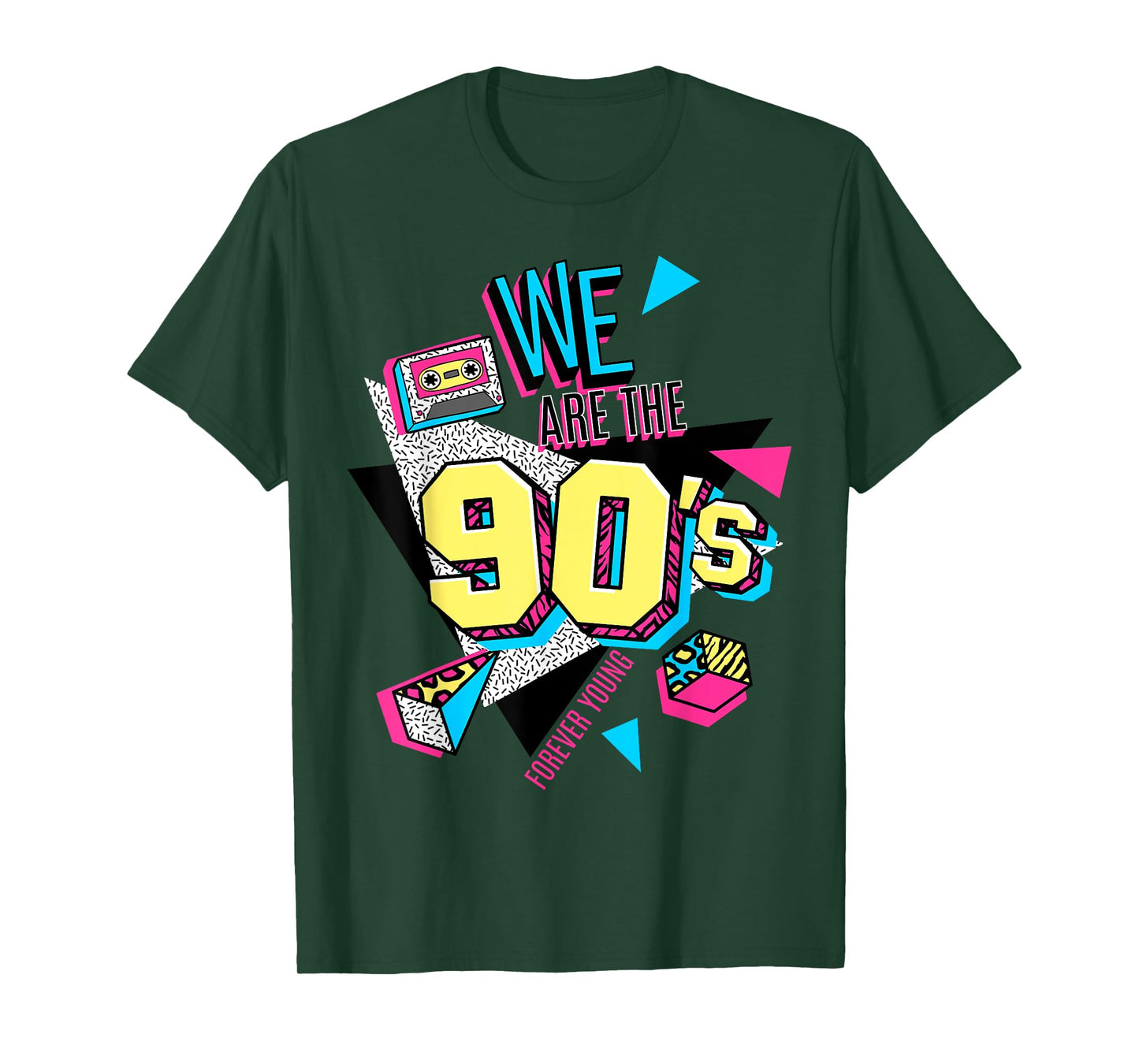 Men's Women's Kids Vintage We Are The 90's Graphic Design T-Shirt