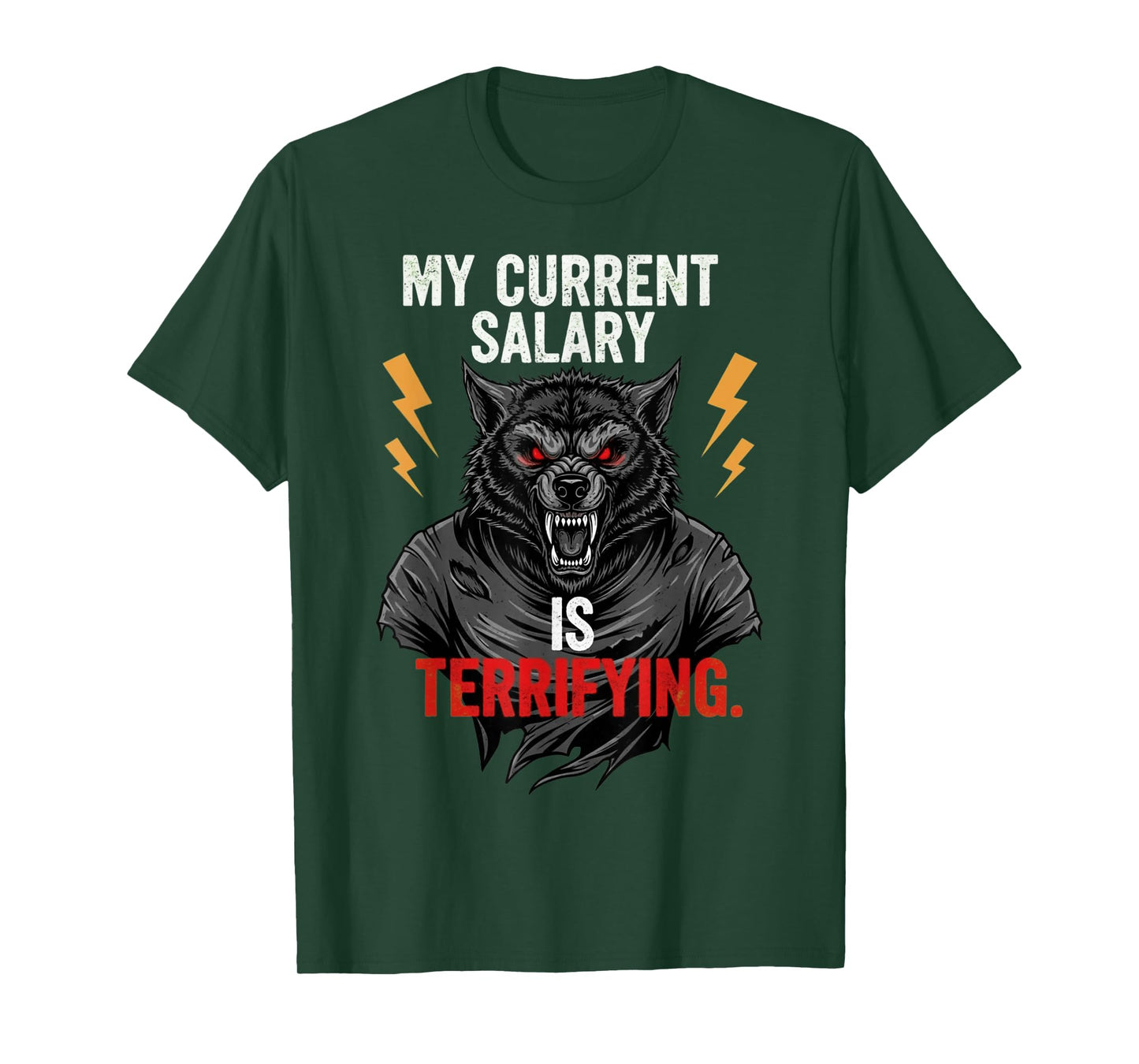 Werewolf Halloween Costume Funny Halloween 2025 T-Shirt