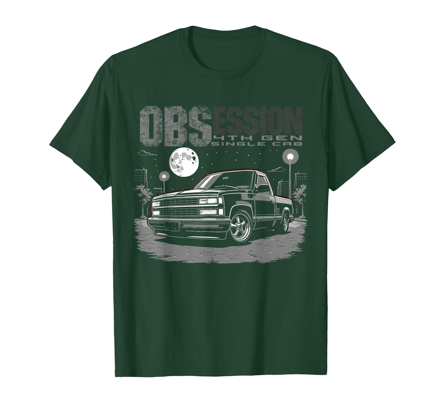 OBS Single Cab Truck Old Body Style Retro 4th Gen CK Truck T-Shirt