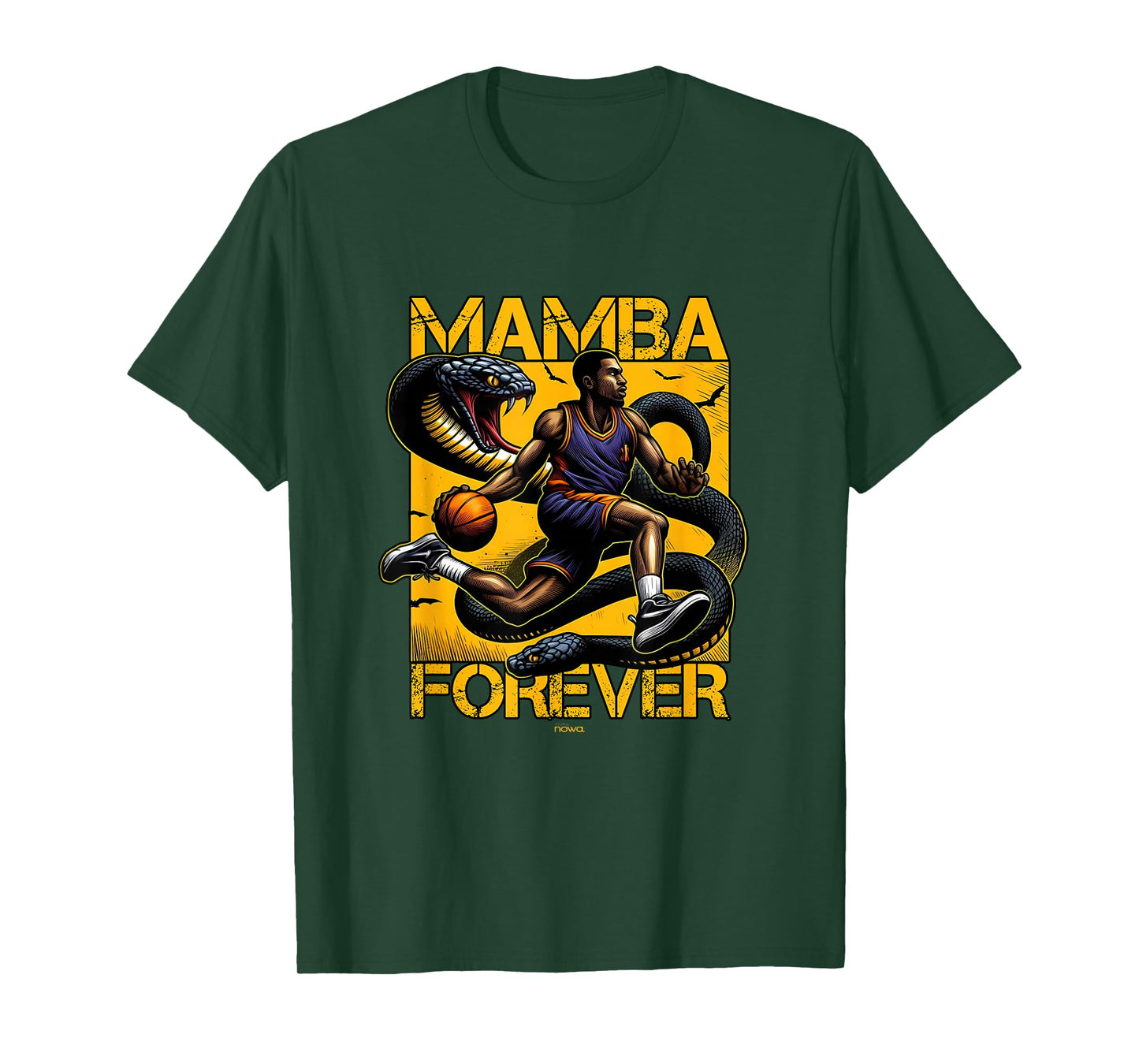 DRIVEN BY MENTALITY BASKETBALL PLAYER ON YELLOW GROUND T-Shirt
