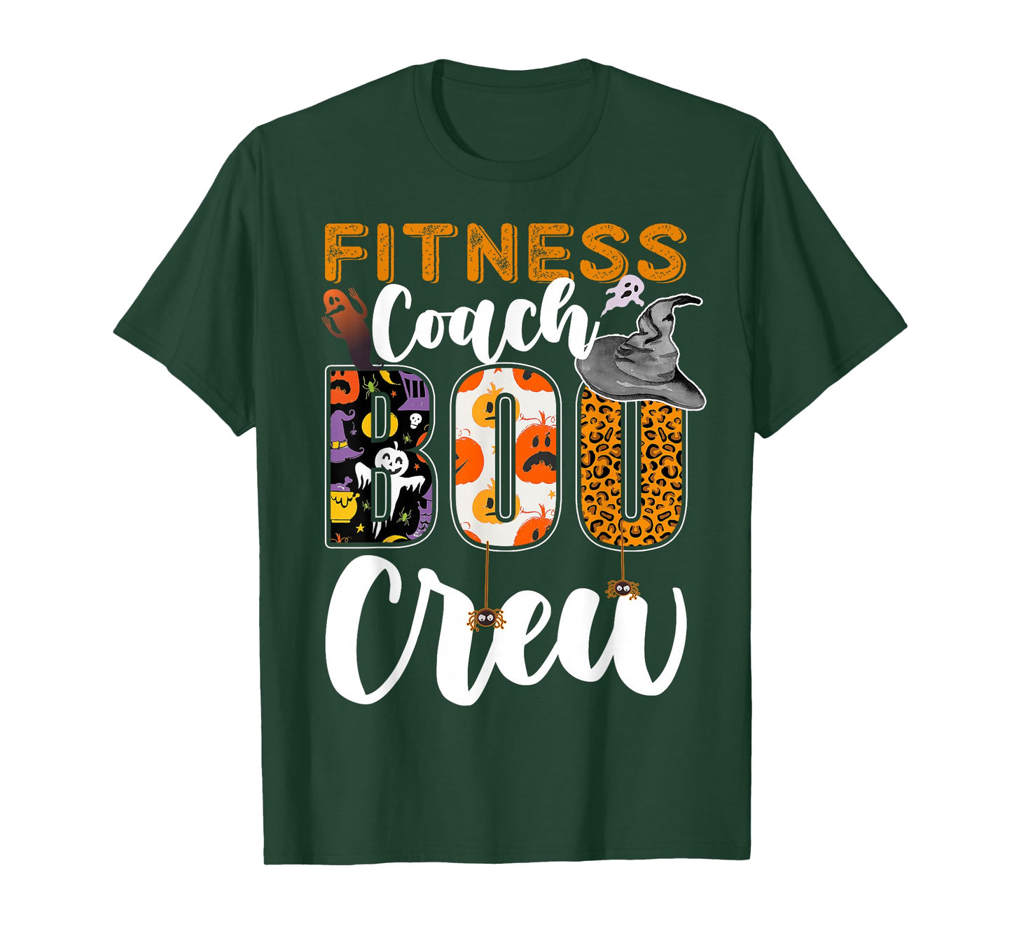 Fitness Coach Boo Crew Halloween Match Personal Trainer T-Shirt