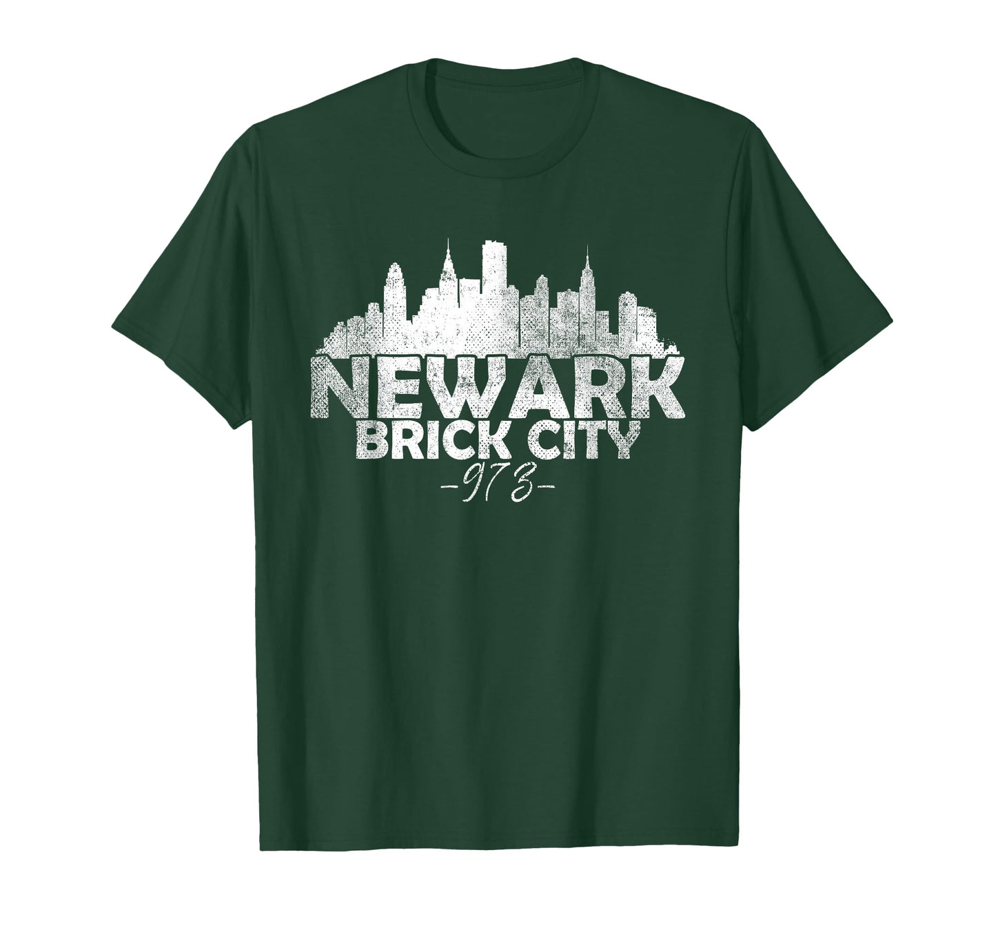 Newark New Jersey NJ | Brick City Skyline T-Shirt