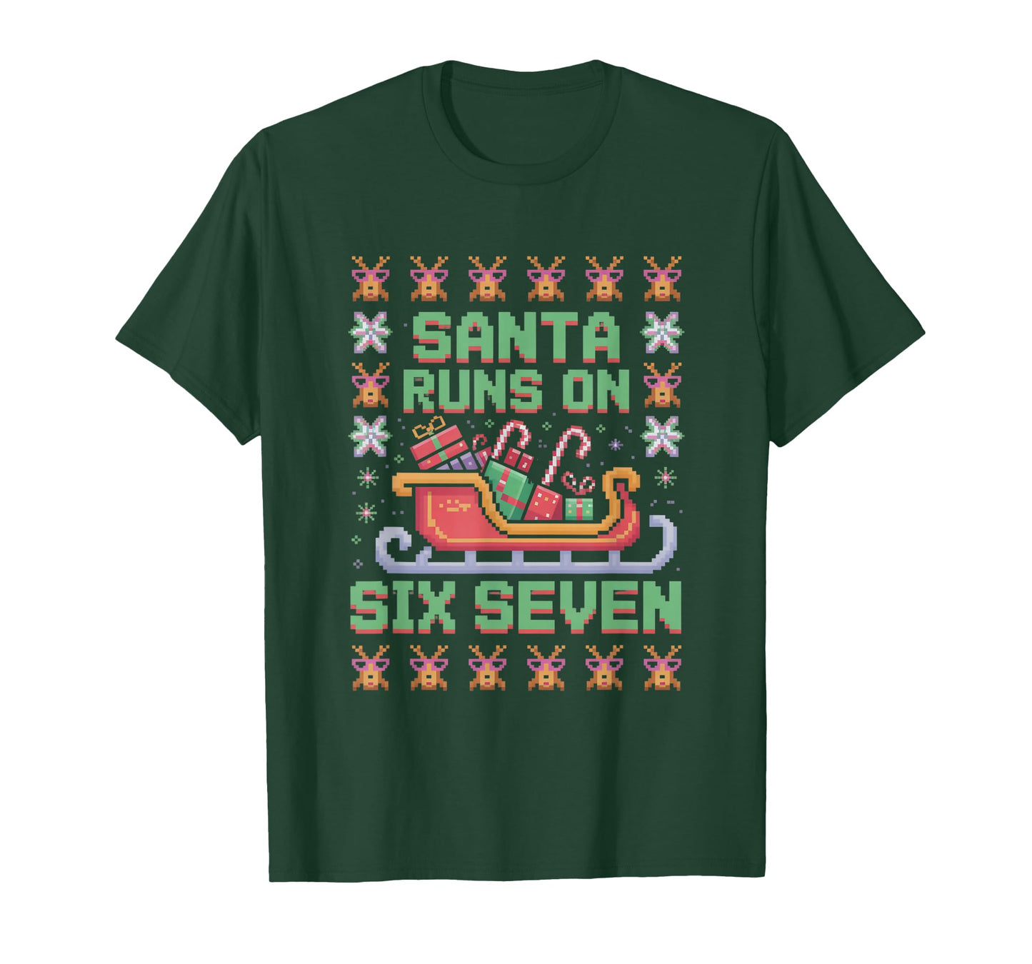 Funny Gen Alpha Gen Z Slang Funny Christmas Sweater T-Shirt