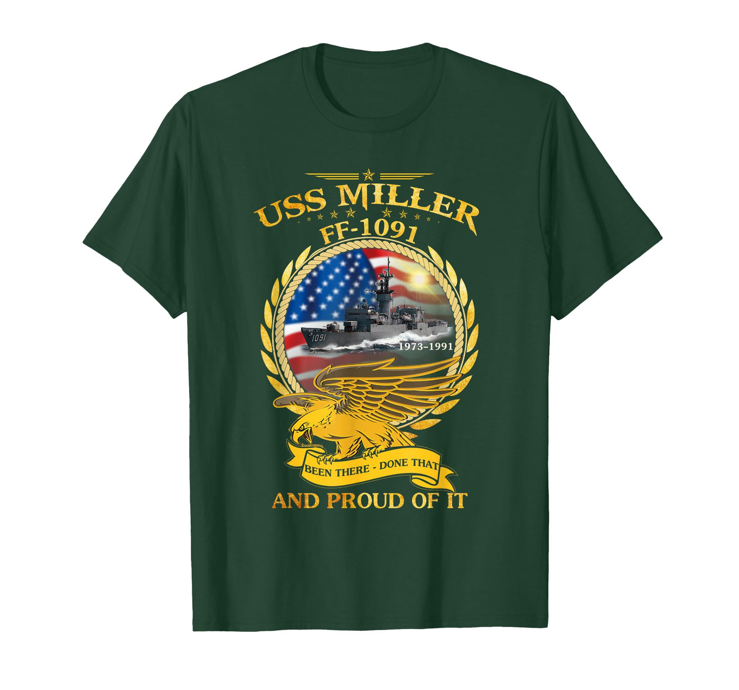 USS Miller (FF-1091) T-Shirt