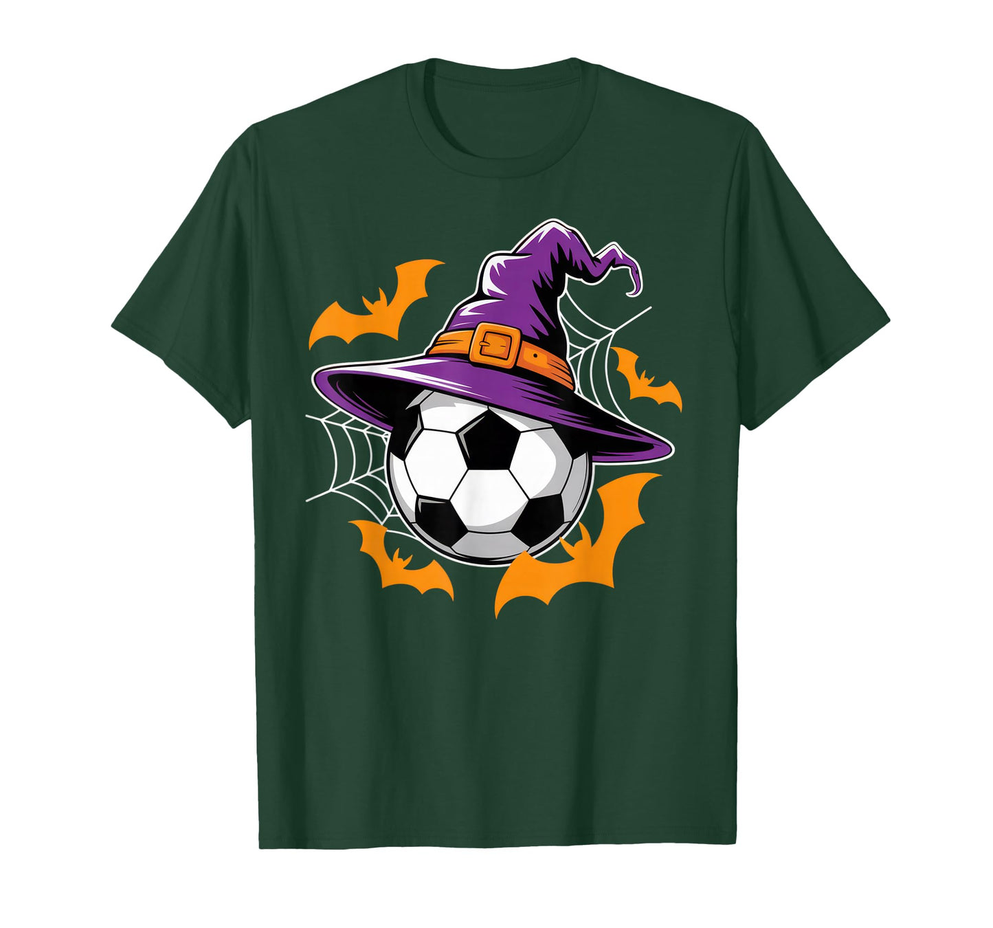 Soccer Witch Hat Halloween Fun for Fans and Players Alike T-Shirt