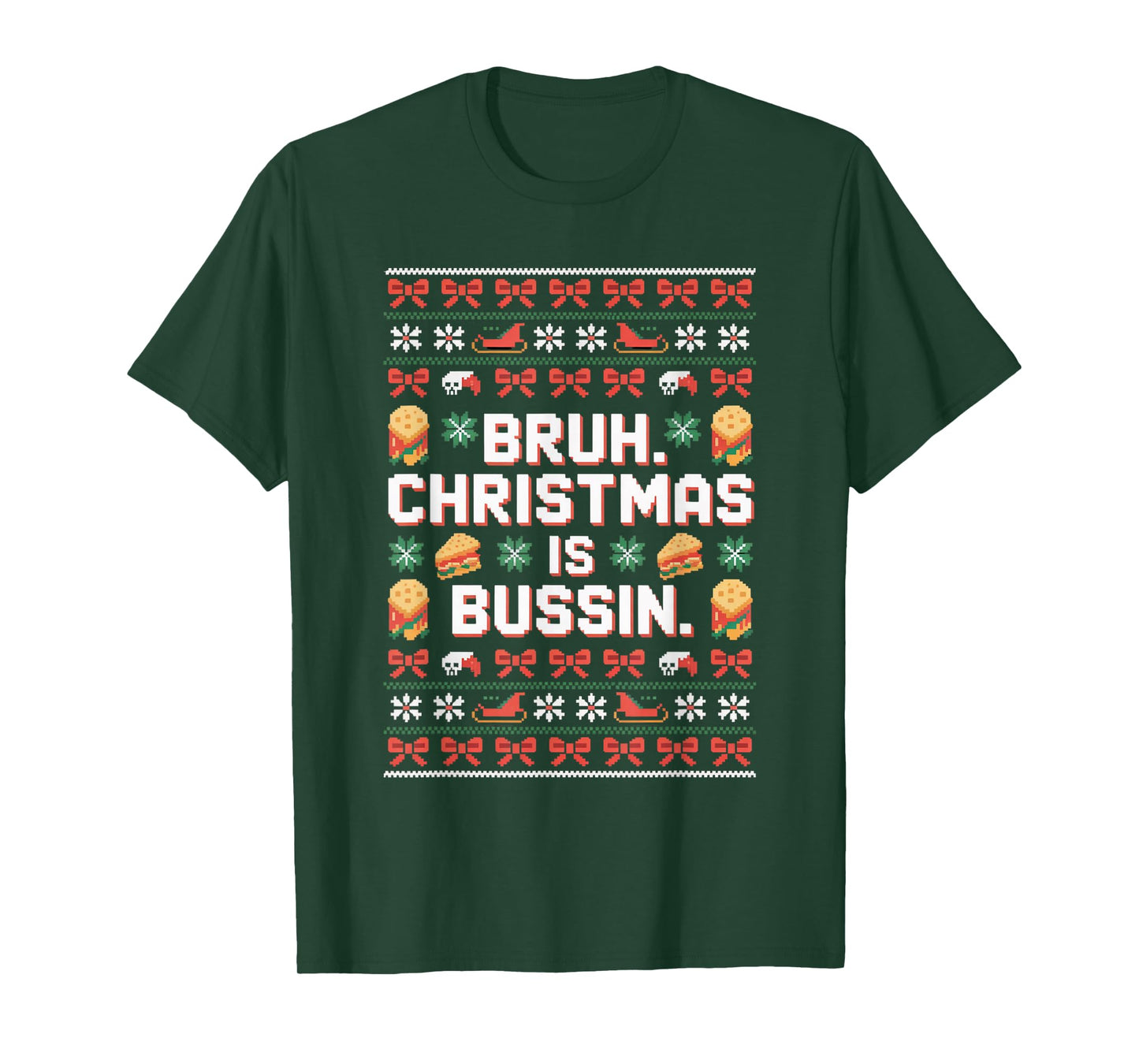 Funny Gen Alpha Gen Z Slang Funny Christmas Sweater T-Shirt