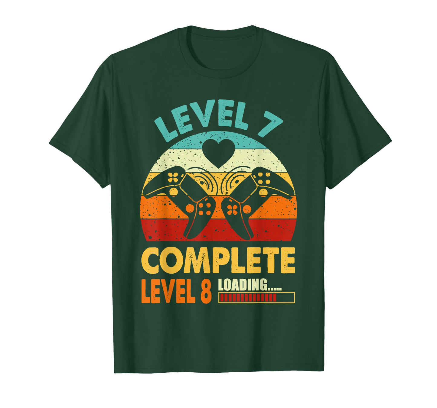 Funny Level 7 Complete Celebrate 7 Years Wedding Anniversary T-Shirt