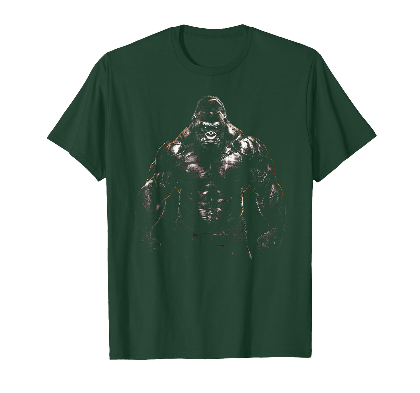Gorilla Monkey Gym Wear Bodybuilding Workout Motivation T-Shirt