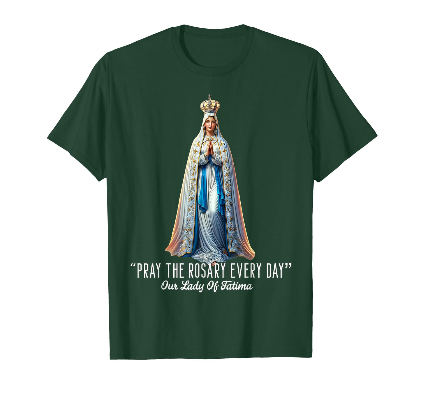 Our Lady of Fatima Marian Catholic T-Shirt
