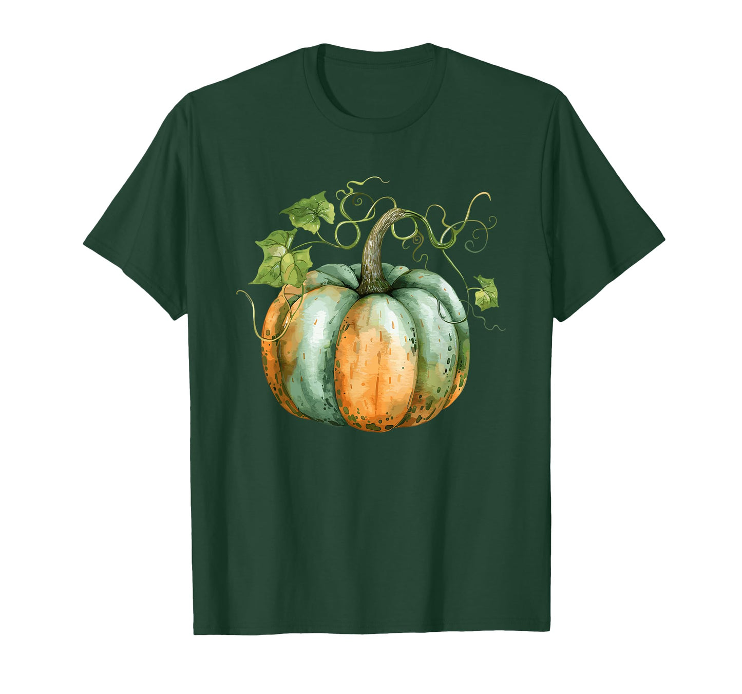 Vintage Pumpkin Autumn Harvest Fall Thanksgiving Design T-Shirt