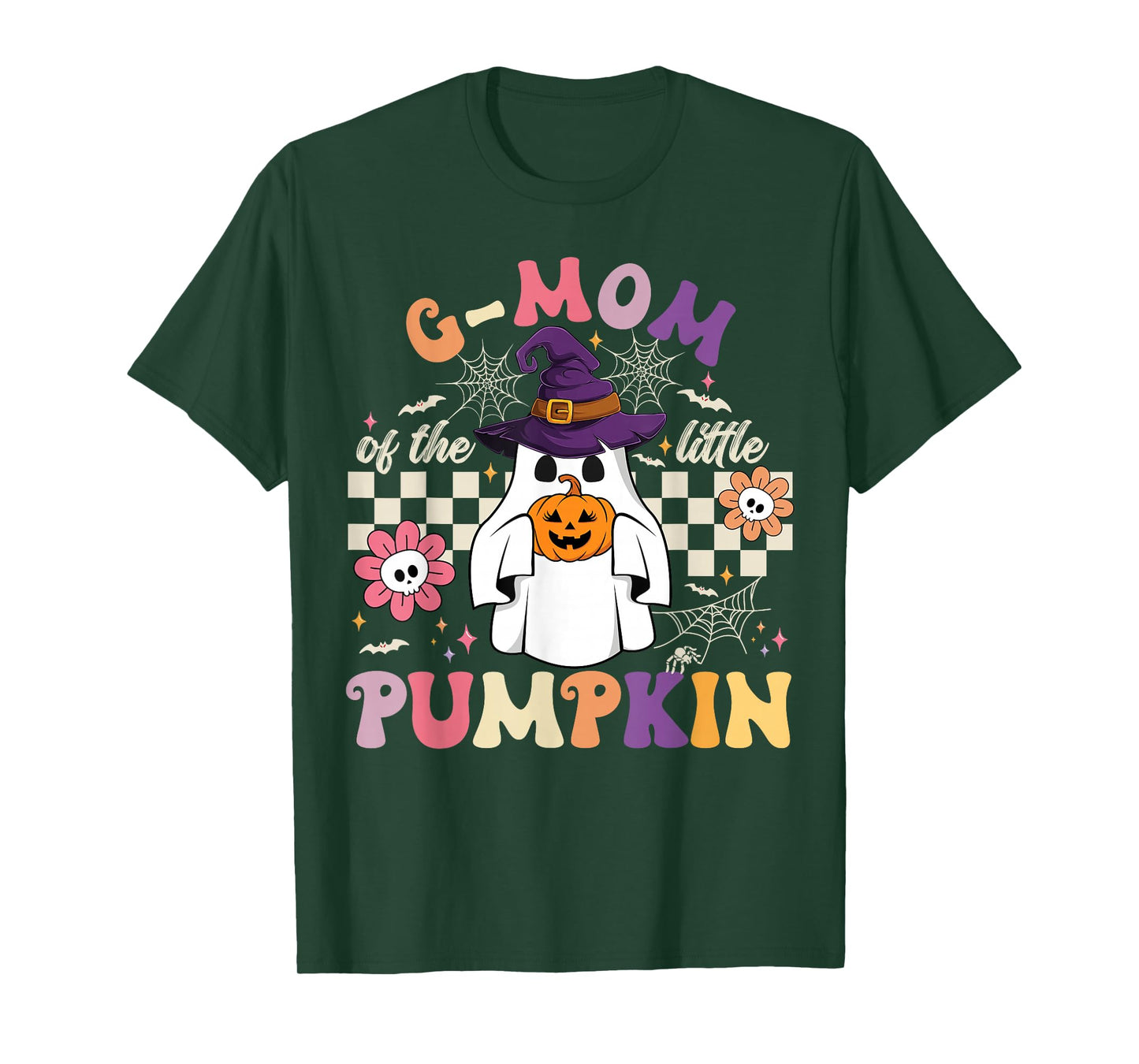 G Mom of The Little Pumpkin Halloween Spooky Ghost T-Shirt