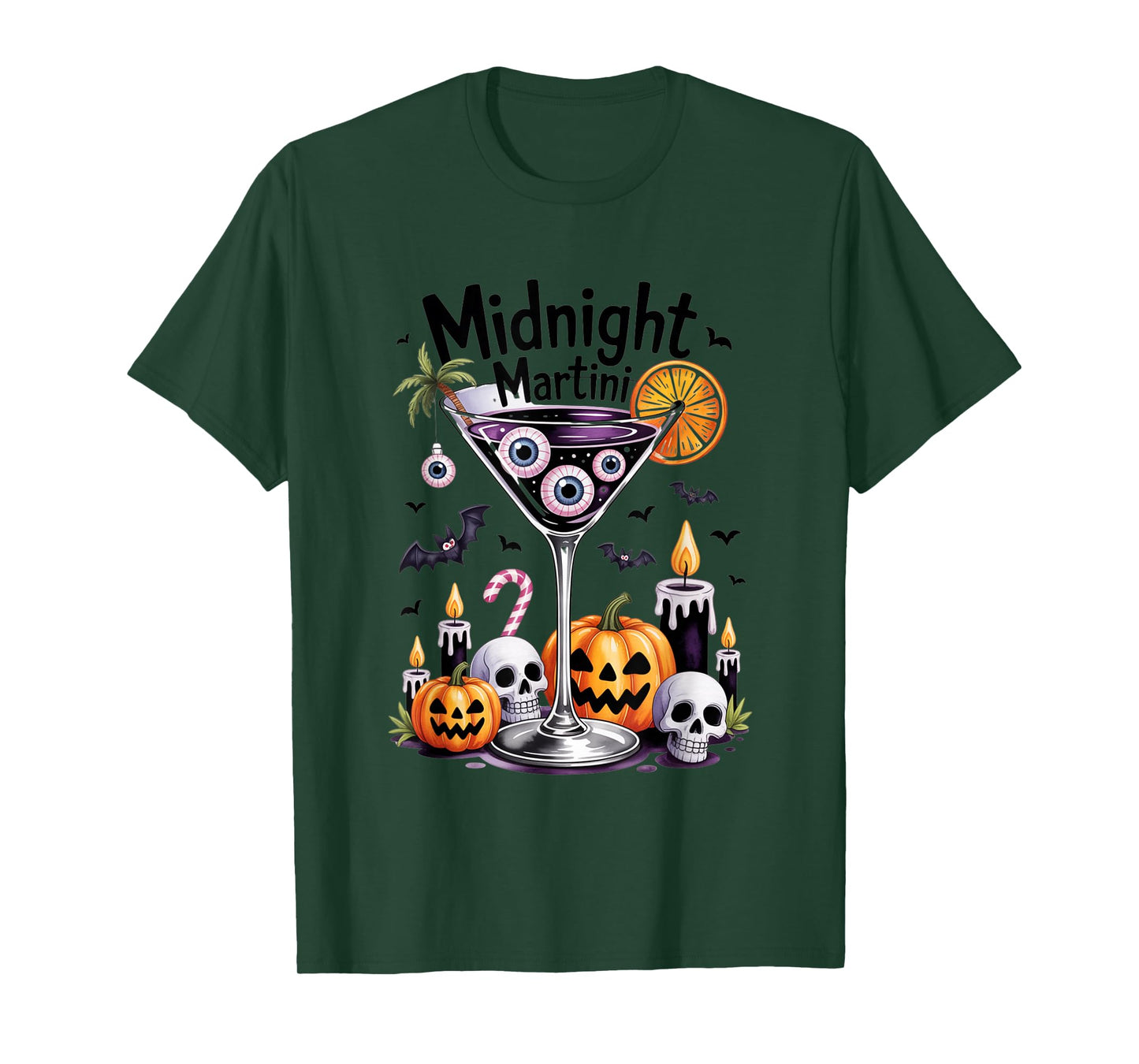 Spooky Eyeball Cocktail for Party Halloween T-Shirt