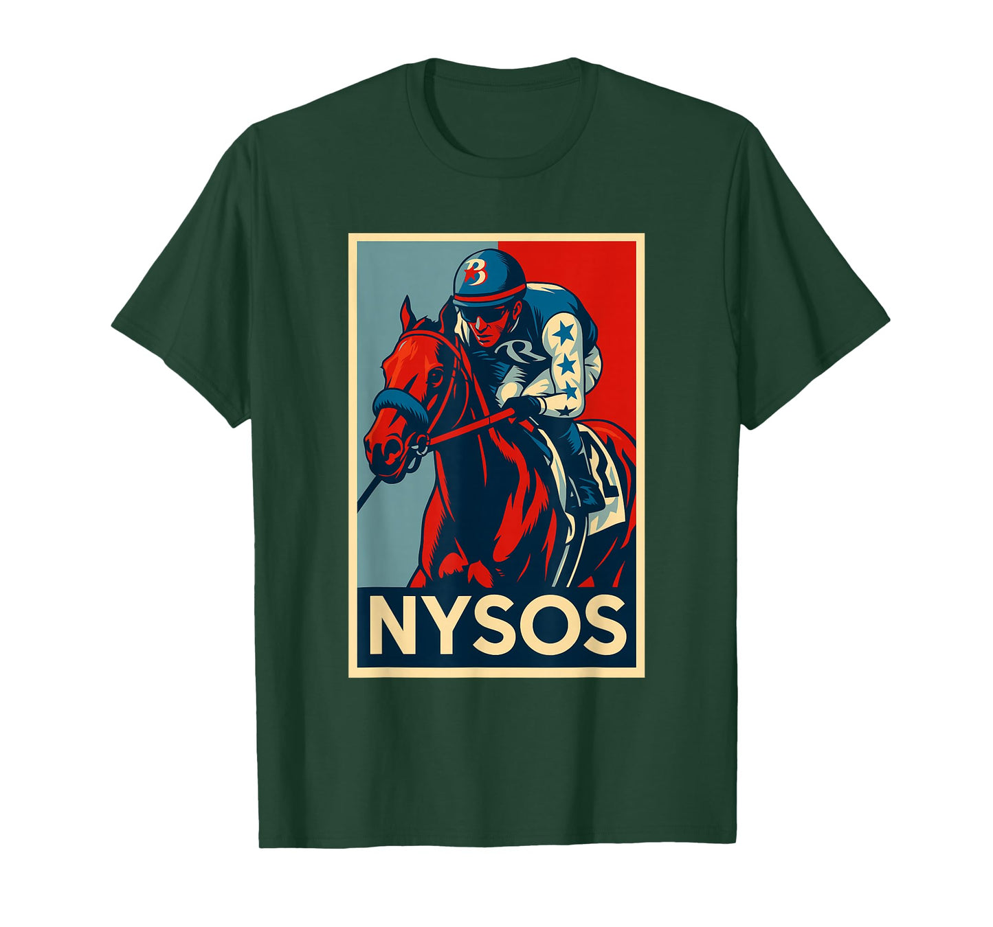 Nysos Horse, Horse Racing, Del Mar, Santa Anita, Horses T-Shirt