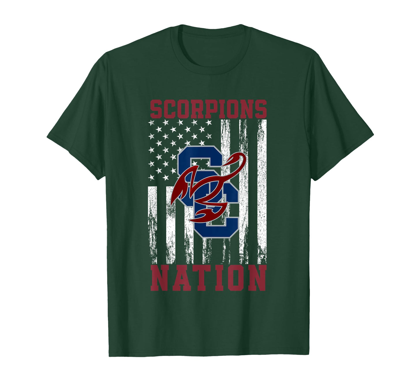 Sand Creek Scorpions Logo Nation HS T-Shirt