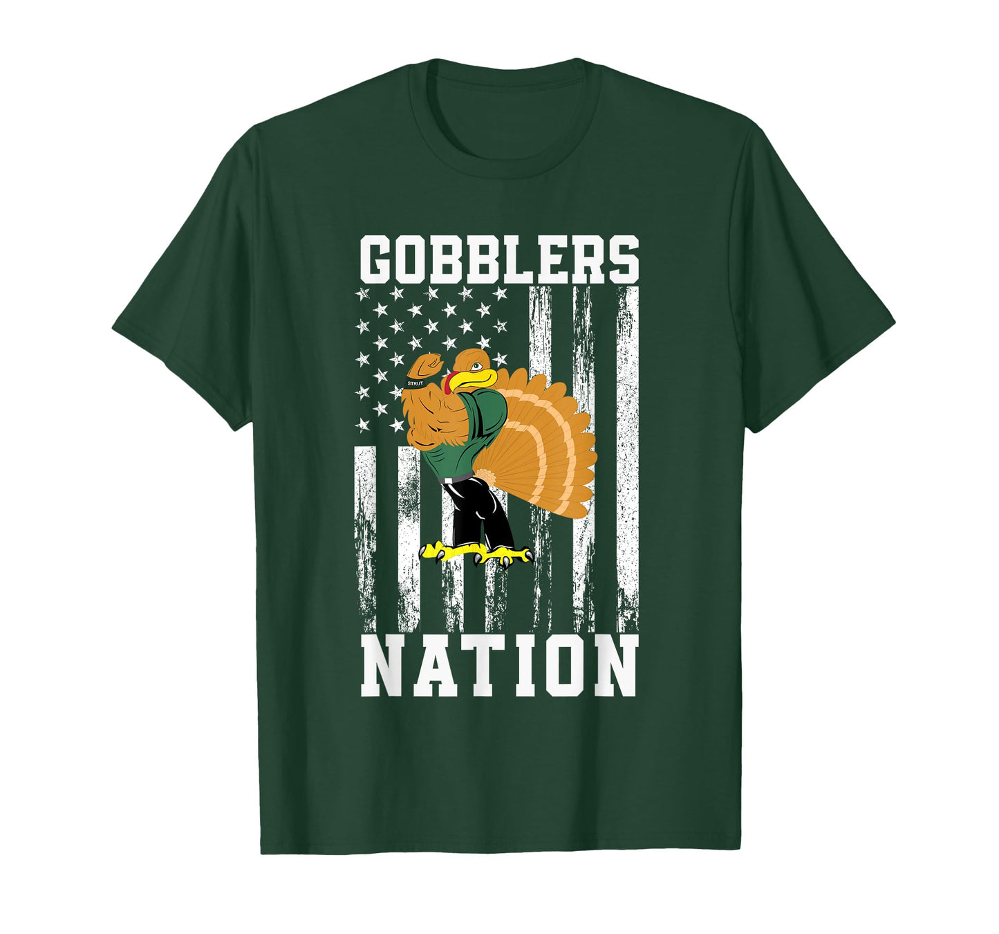 Broadway Gobblers Logo Nation HS T-Shirt