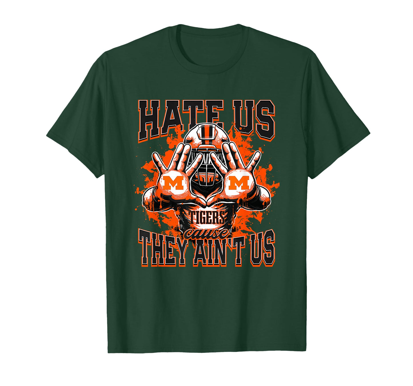 Massillon Tigers Logo Hate Us Cause They Ain't HS T-Shirt