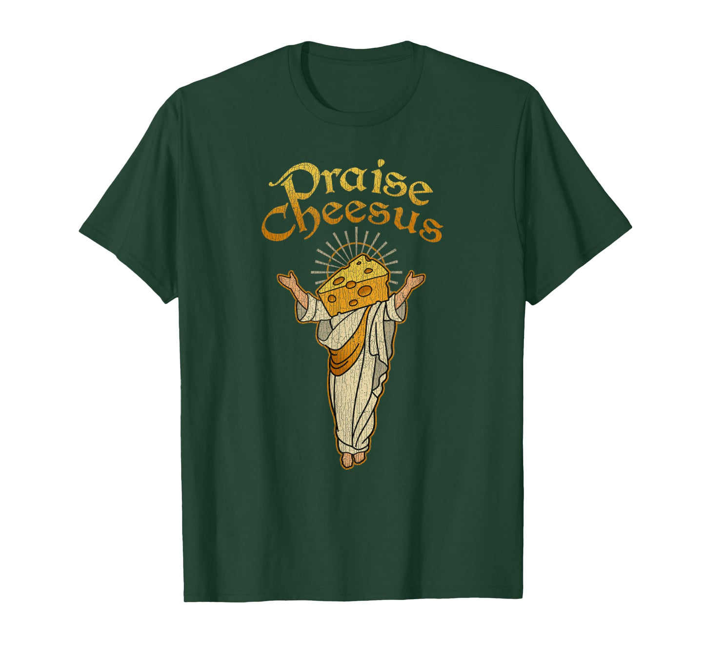 Vintage Praise Cheesus Cheese T-Shirt