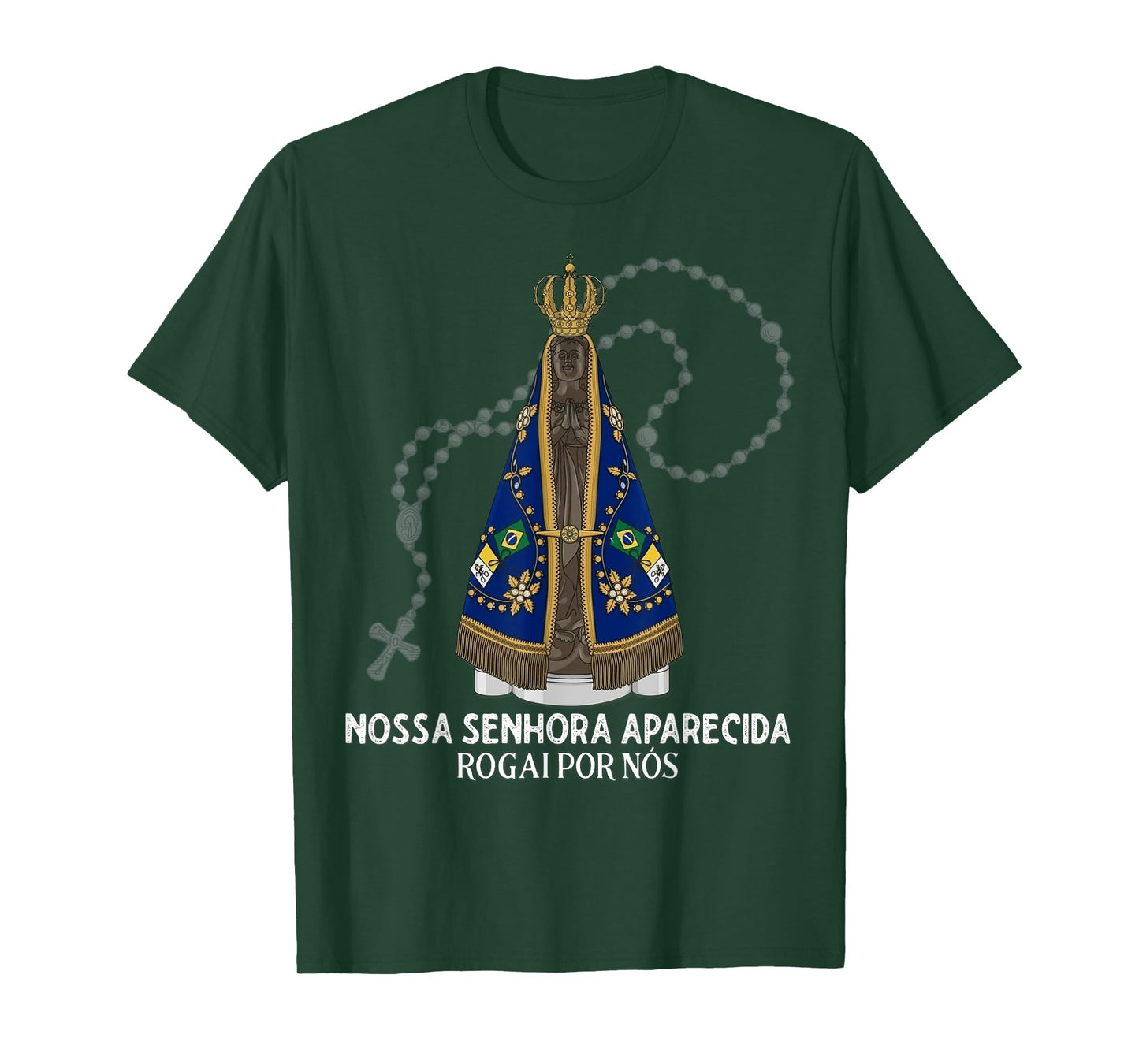 Nuestra Señora de Aparecida Pilgrimage Marian Catholic T-Shirt