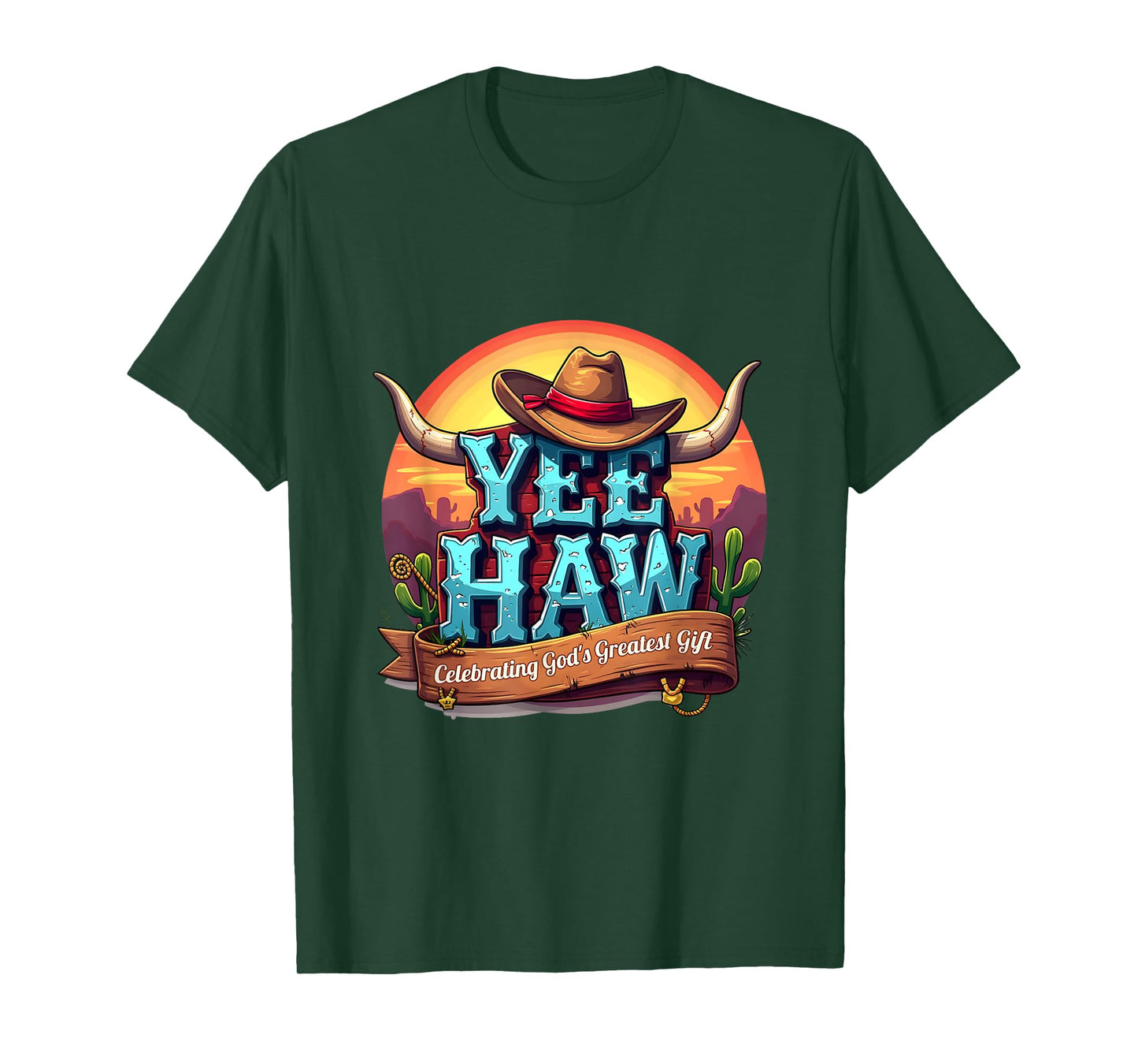 Celebrating Greatest Camp Youth Yee Haw VBS 2025 T-Shirt
