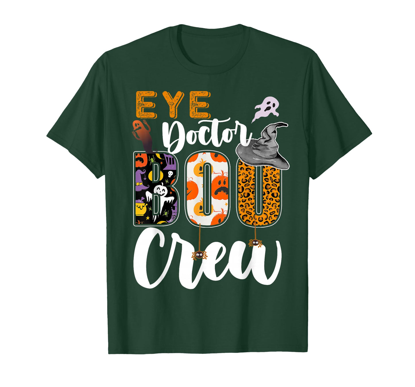 Eye Doctor Boo Crew Halloween Match Optometrist T-Shirt