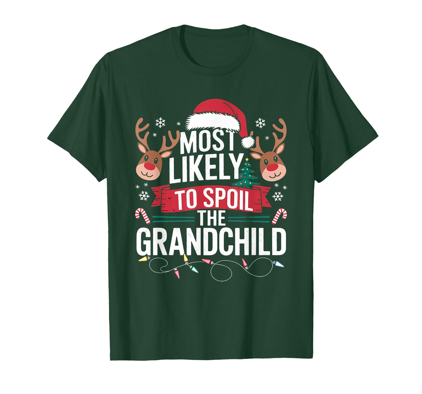Christmas Party Most Likely to Spoil The Grandchild T-Shirt