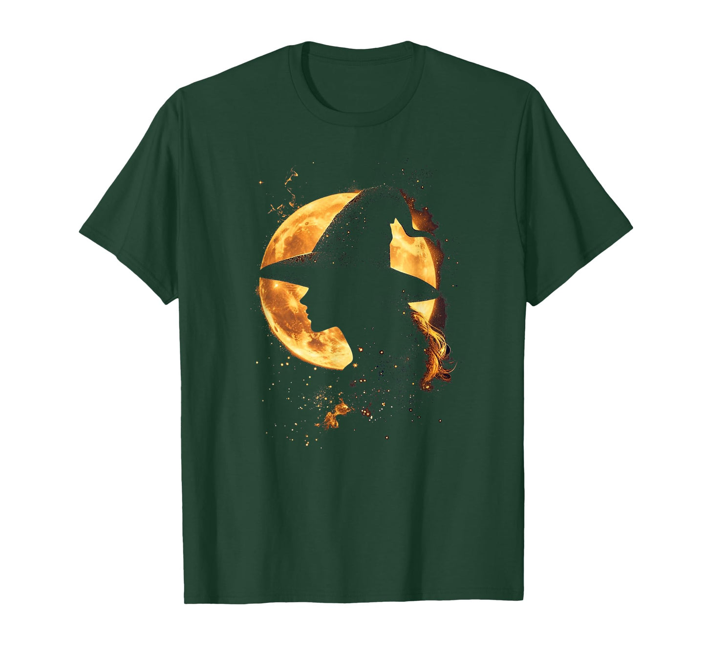 Feelin Witchy Vibes Halloween Vintage T-Shirt