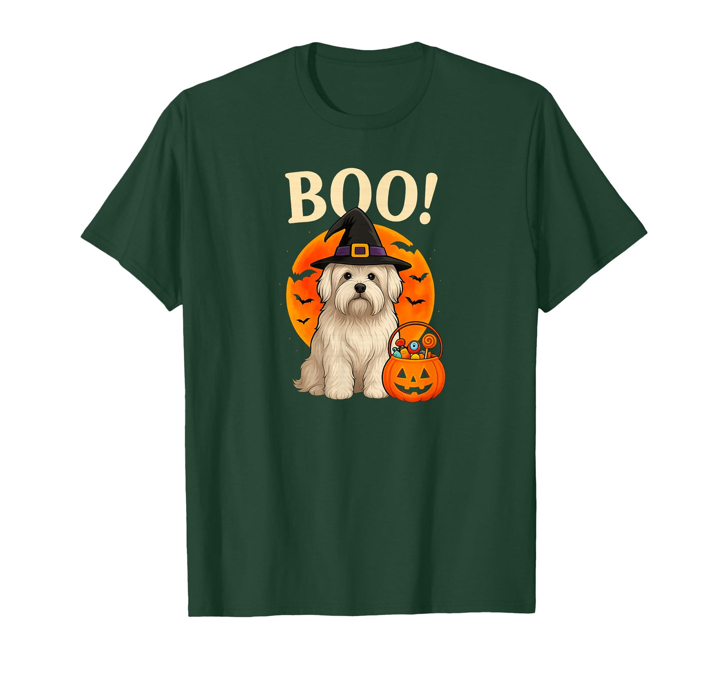 Halloween Dog Witch – Boo T-Shirt