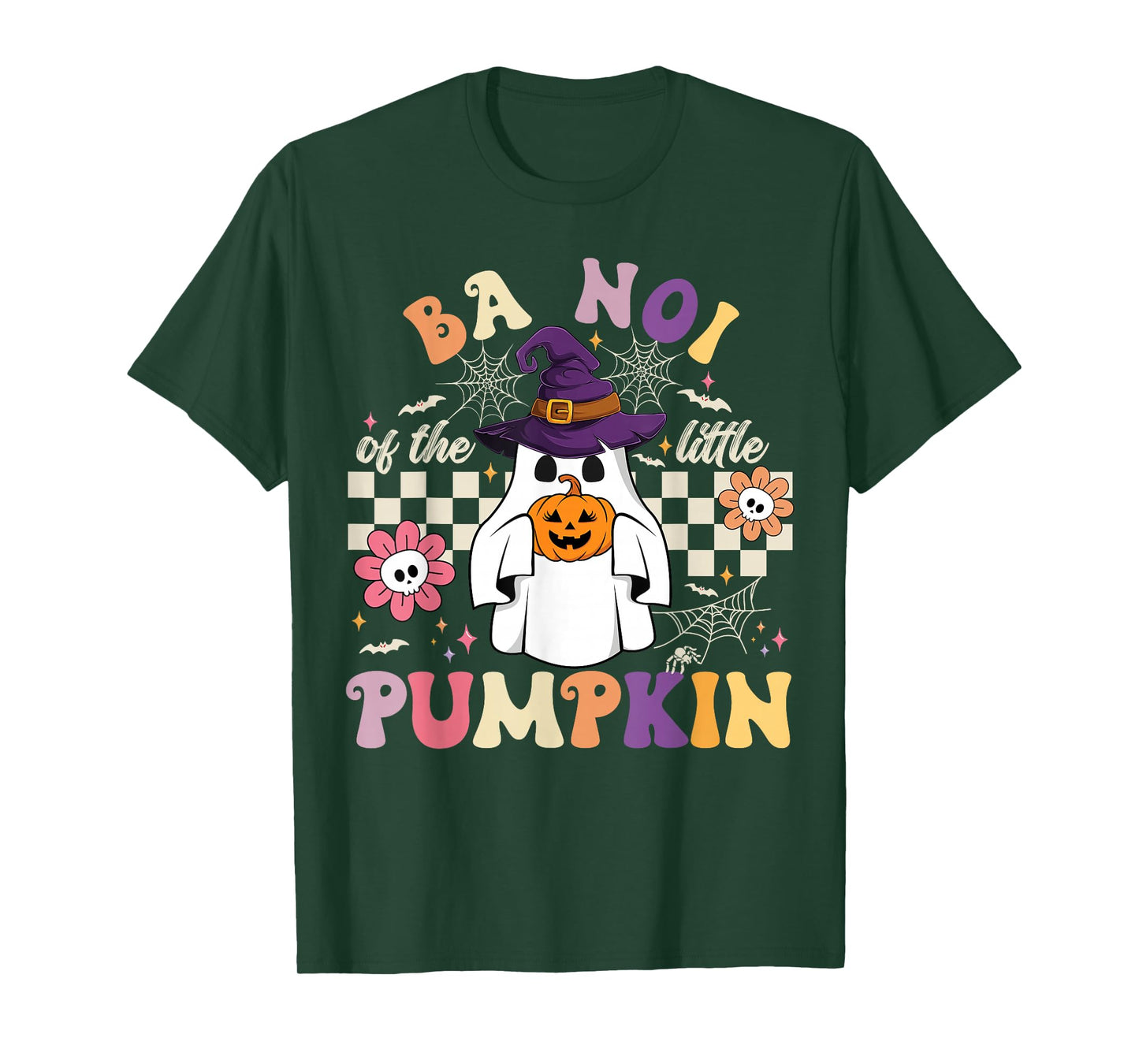 Ba NOI of The Little Pumpkin Halloween Spooky Ghost T-Shirt