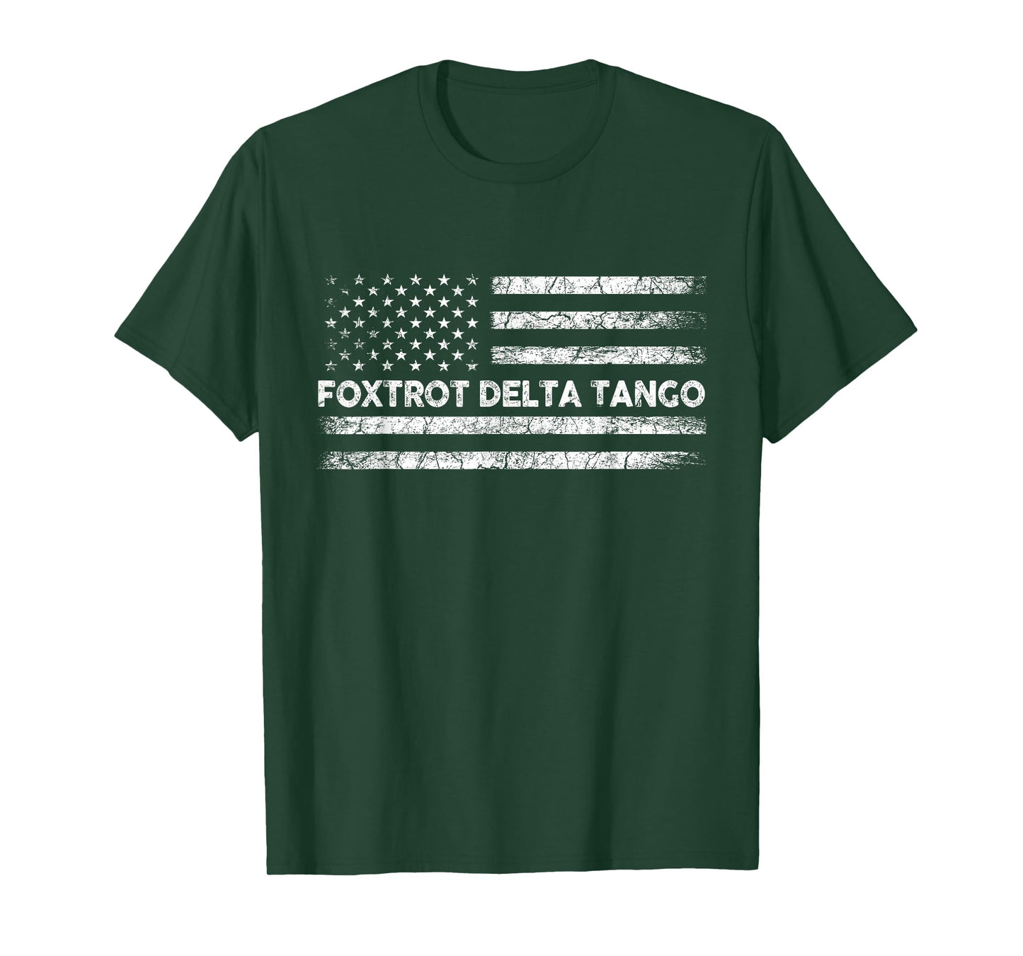 Foxtrots Delta Tangos Funny US Flag Foxtrots Deltas Tangos T-Shirt
