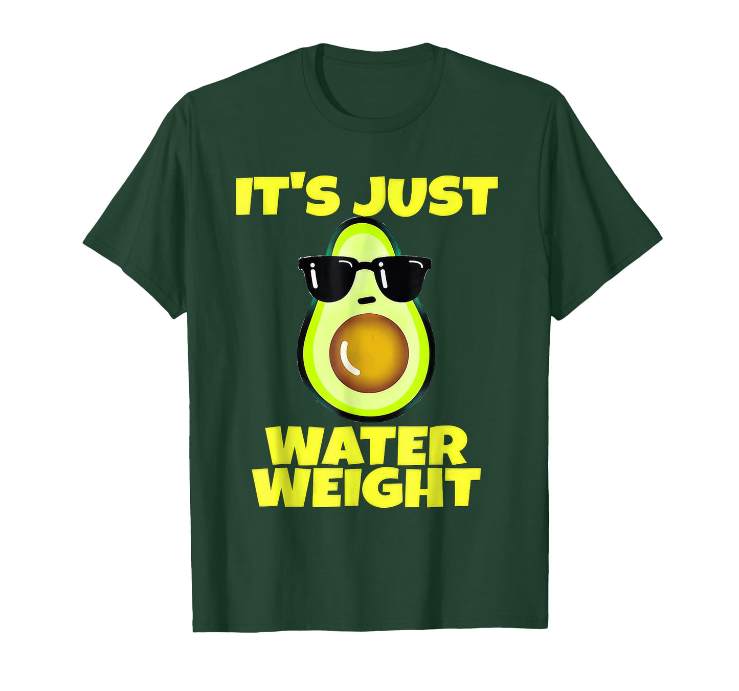 Nikocado Avocado Its Just Water Weight Diet Avocado T-Shirt
