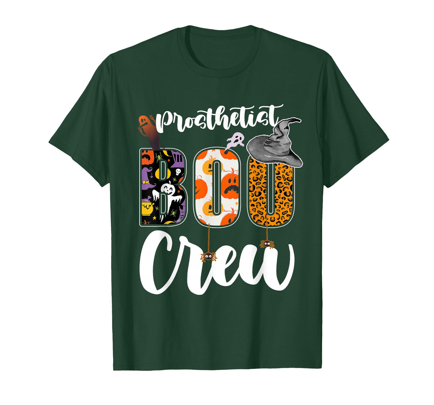 Prosthetist Boo Crew Halloween Match Orthotist T-Shirt