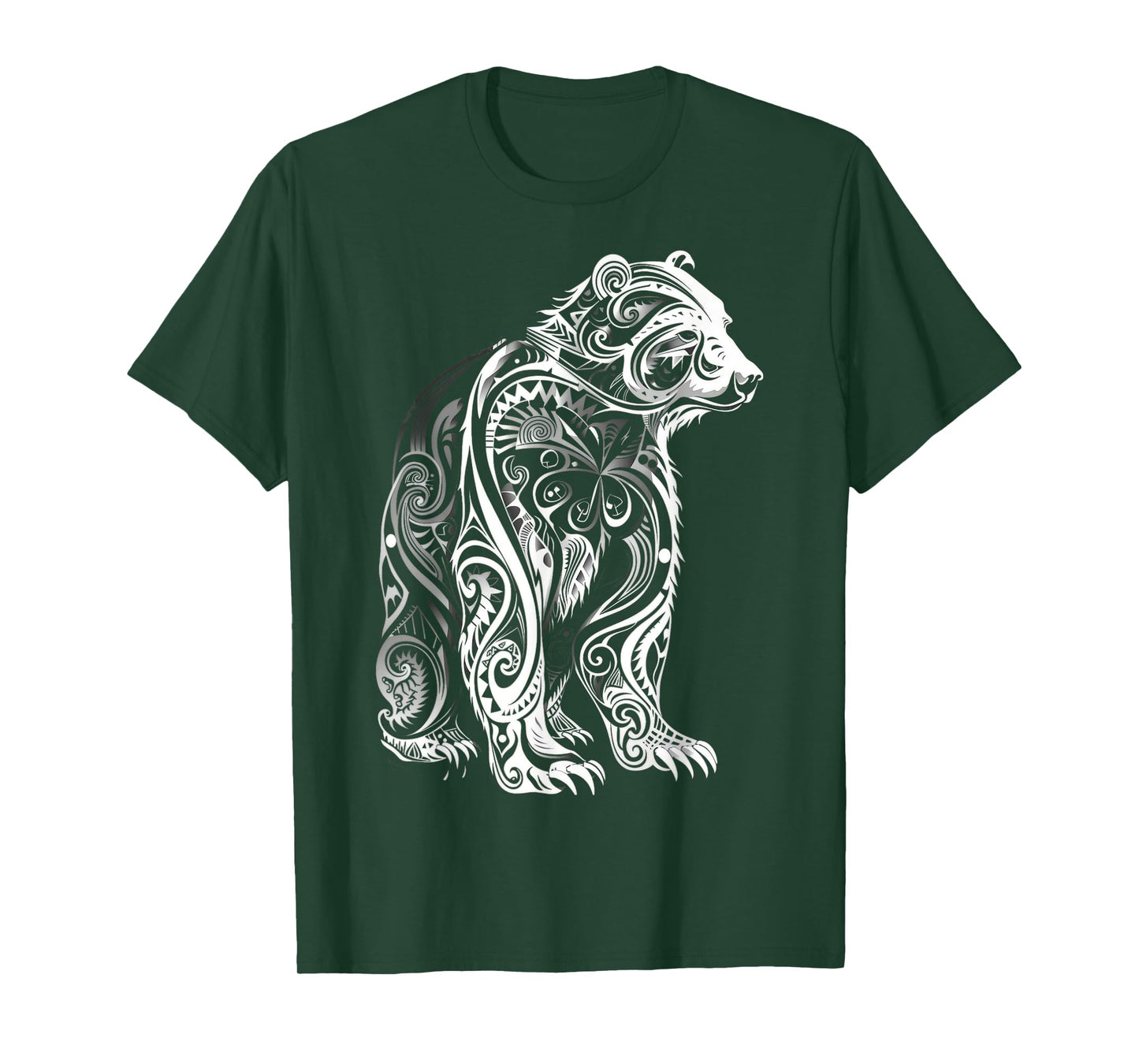 Bear Tribal Vintage Retro Graphic T-Shirt