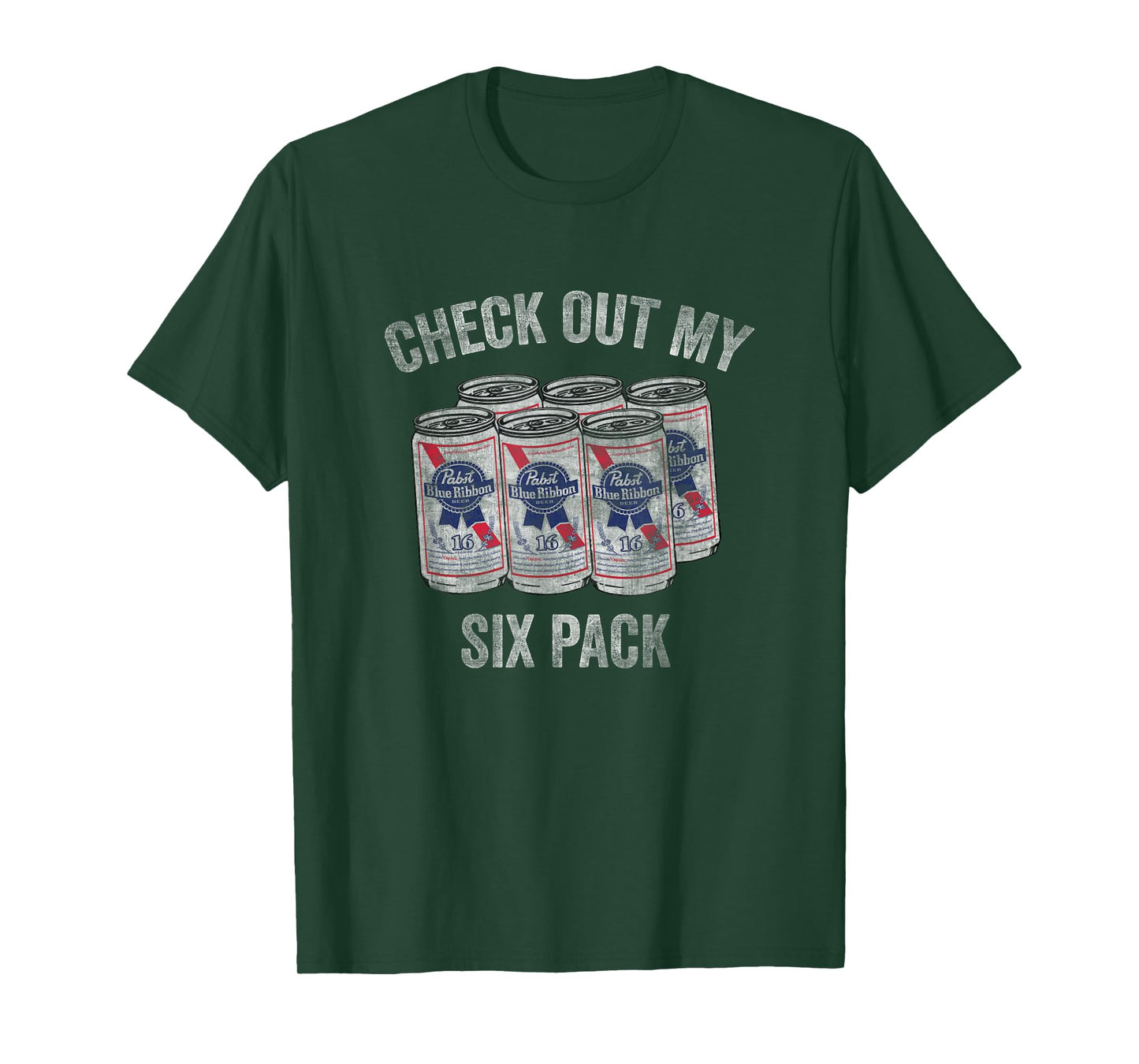 Pabst Check Out My Six Pack T-Shirt