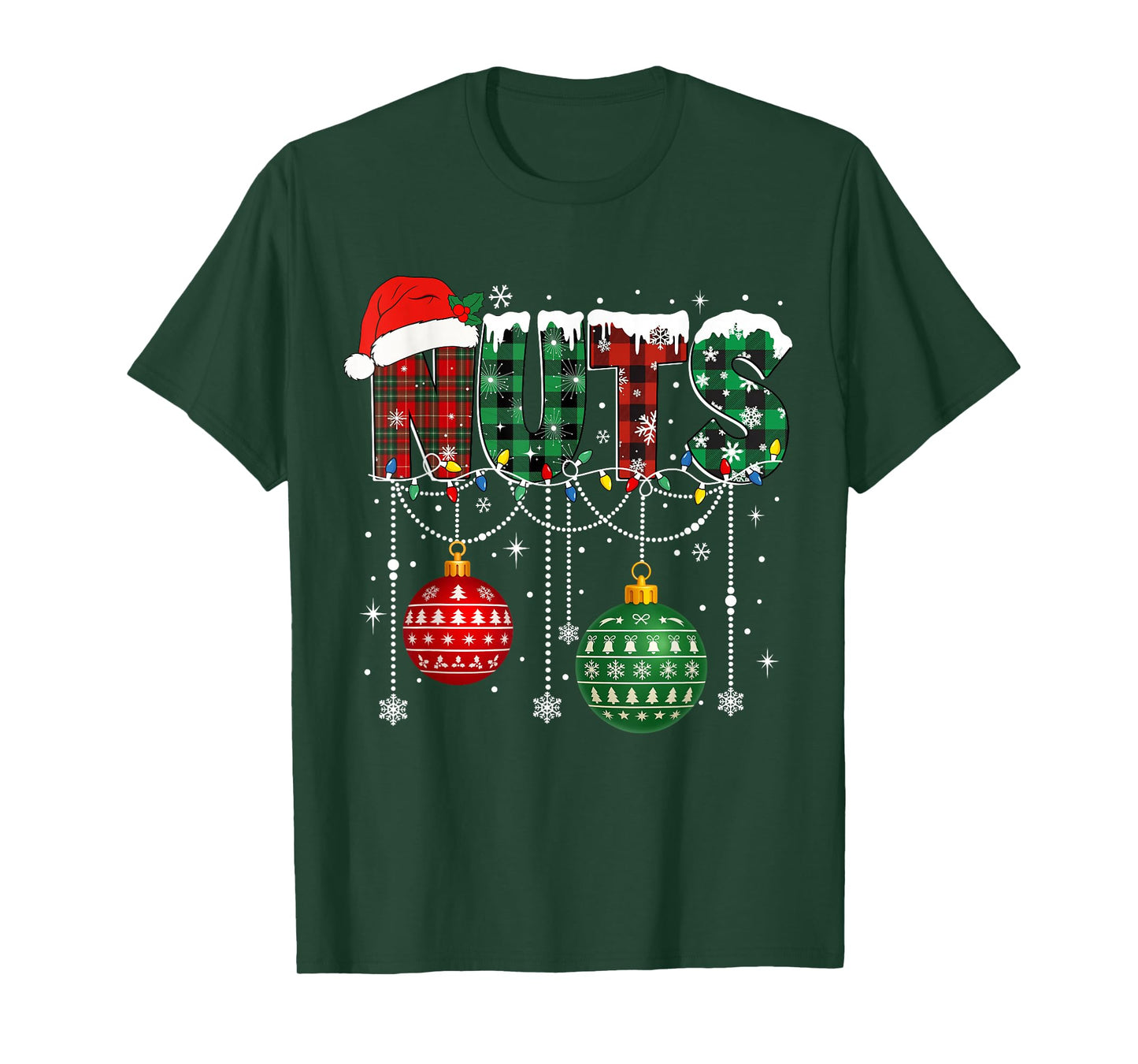 Funny Chestnuts Matching Family Chest Nuts Christmas Couples T-Shirt
