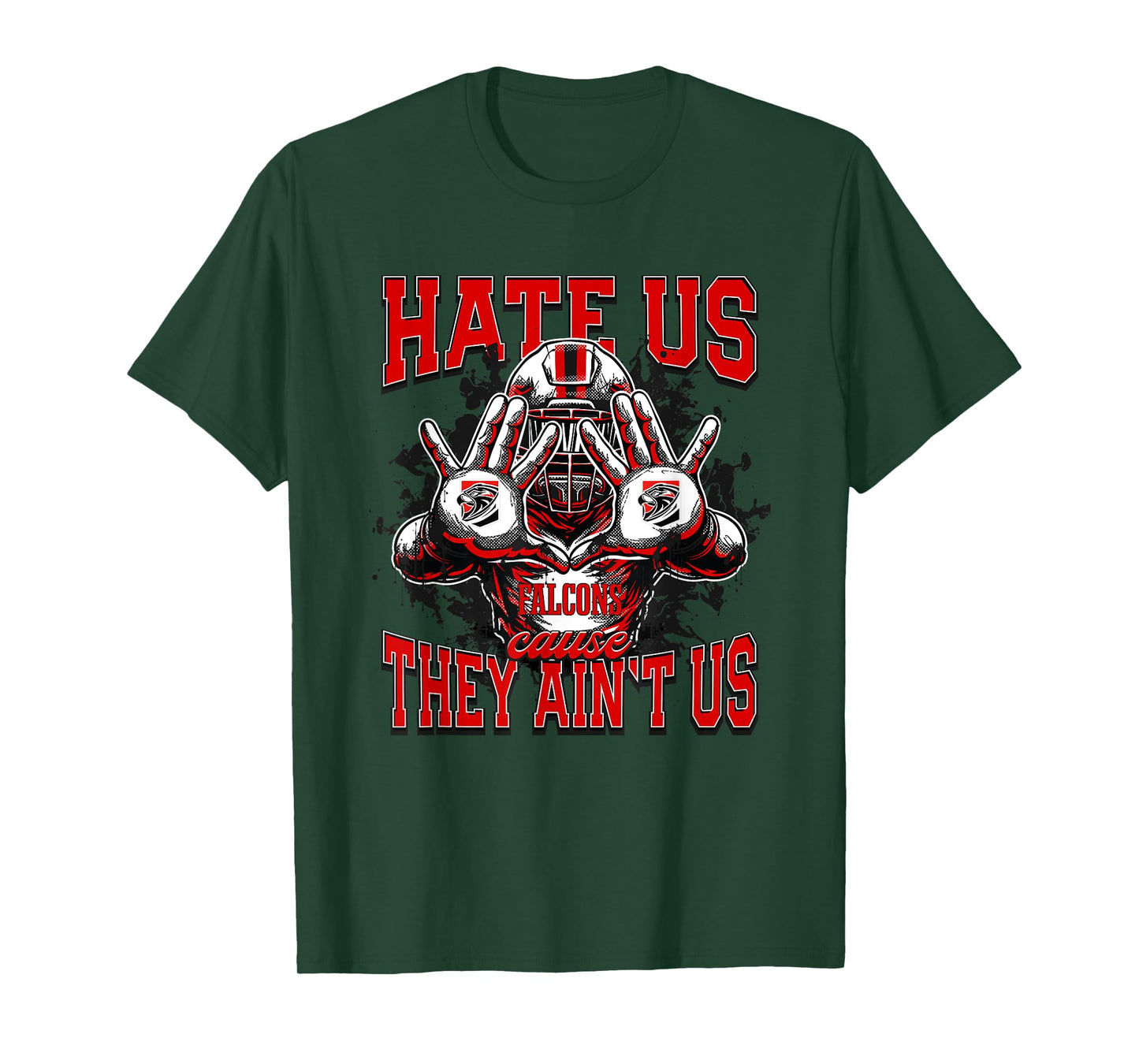 Fairfield Union Falcons Logo Hate Us Cause They Ain't HS T-Shirt