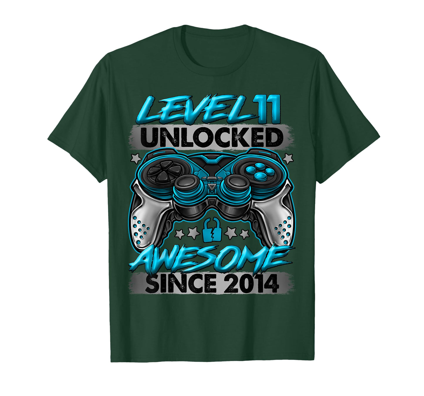 Level 11 Unlocked 11 Year Old Gifts Boys 11th Birthday Boy T-Shirt