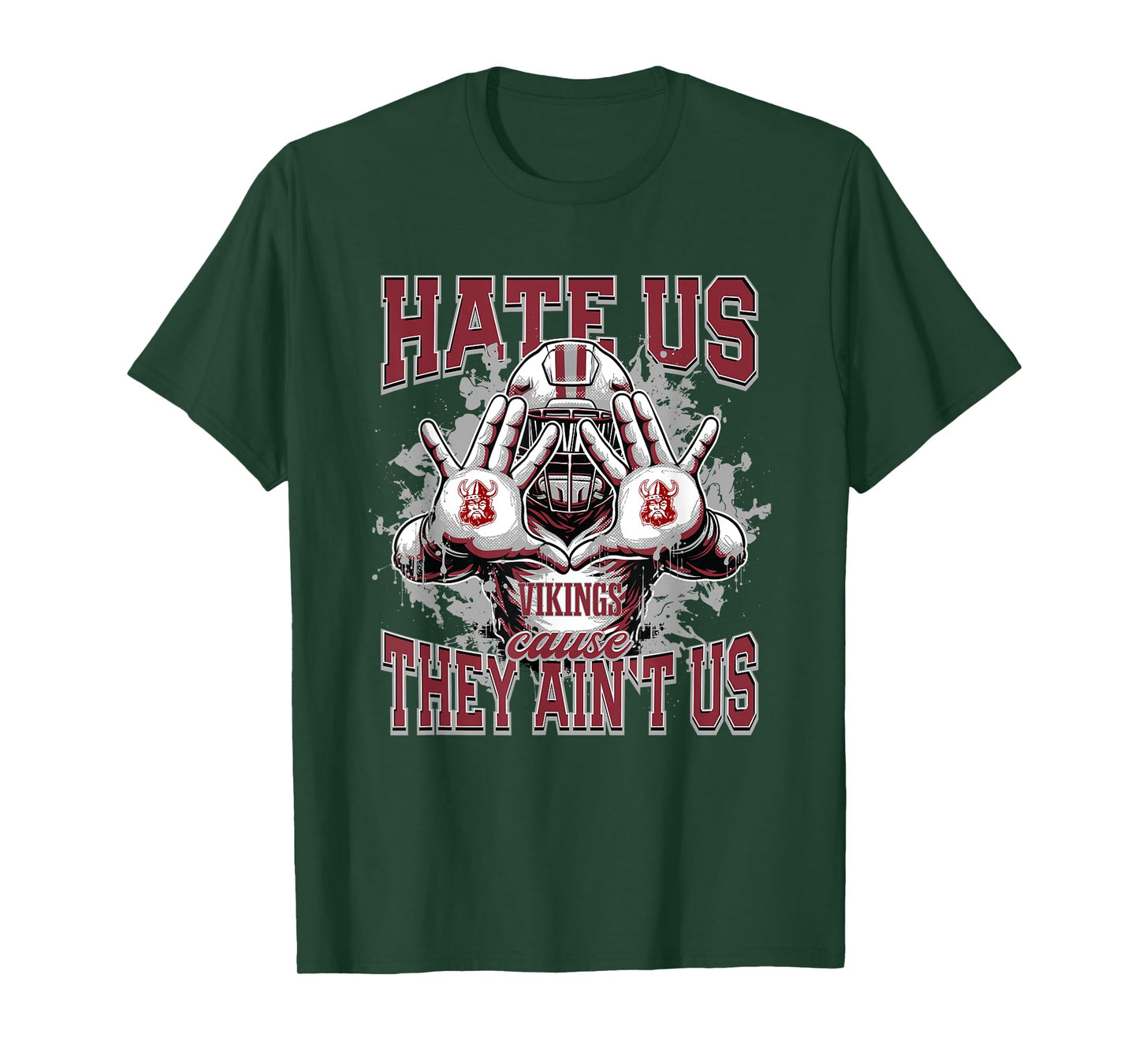 Lowndes Vikings Logo Hate Us Cause They Ain't HS T-Shirt