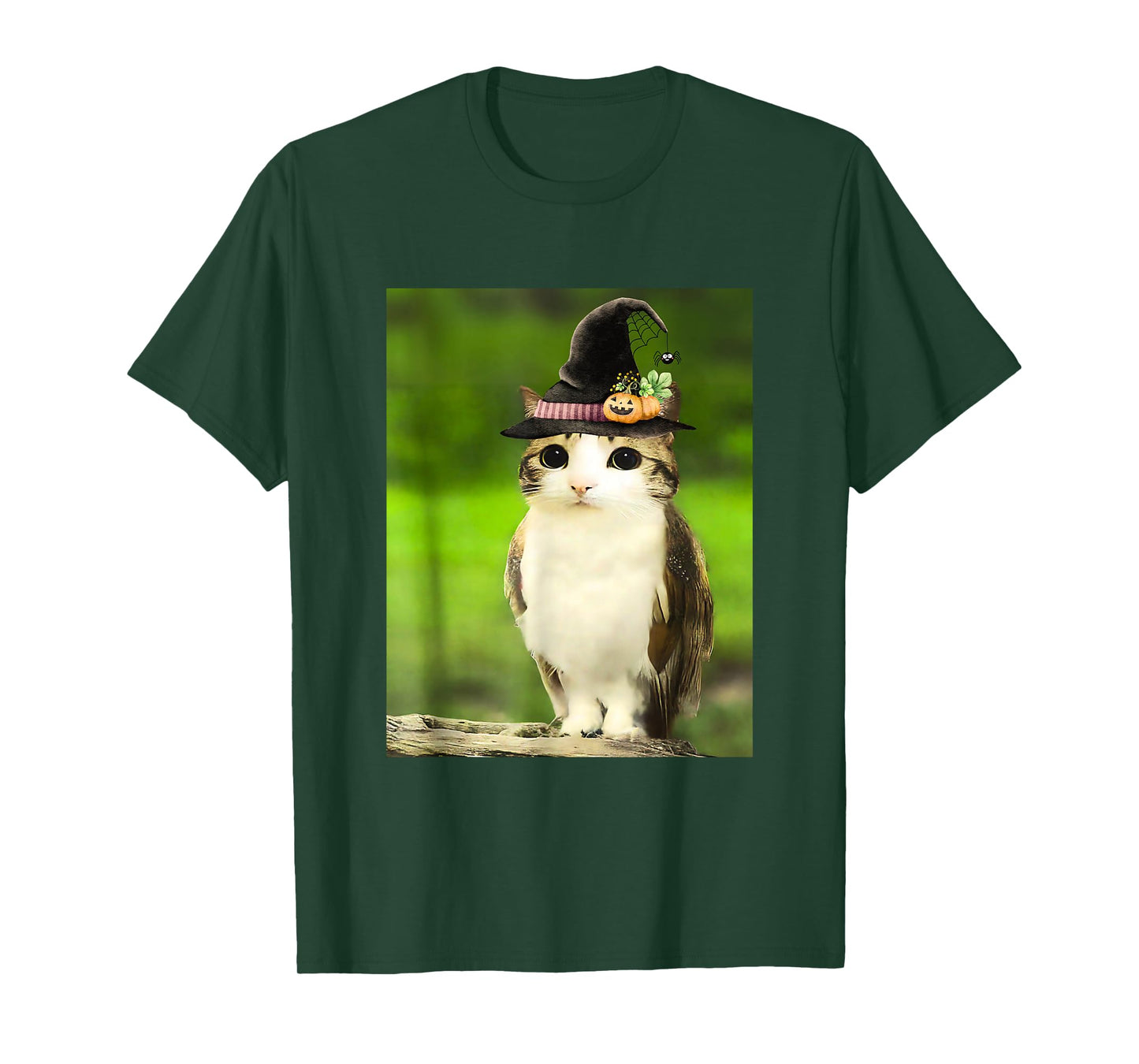 Meowl Wizard Cat Owl Funny Meme Costume for Men Kids Women T-Shirt