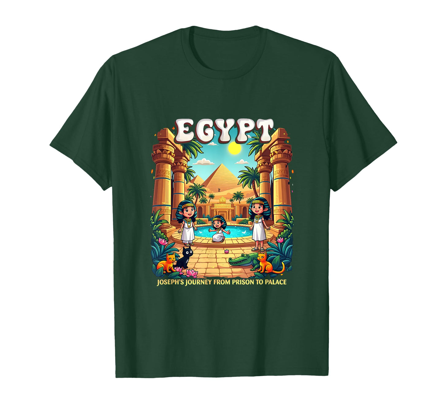 Egypt Adventure Kids VBS 2025 Camp Youth Trip T-Shirt