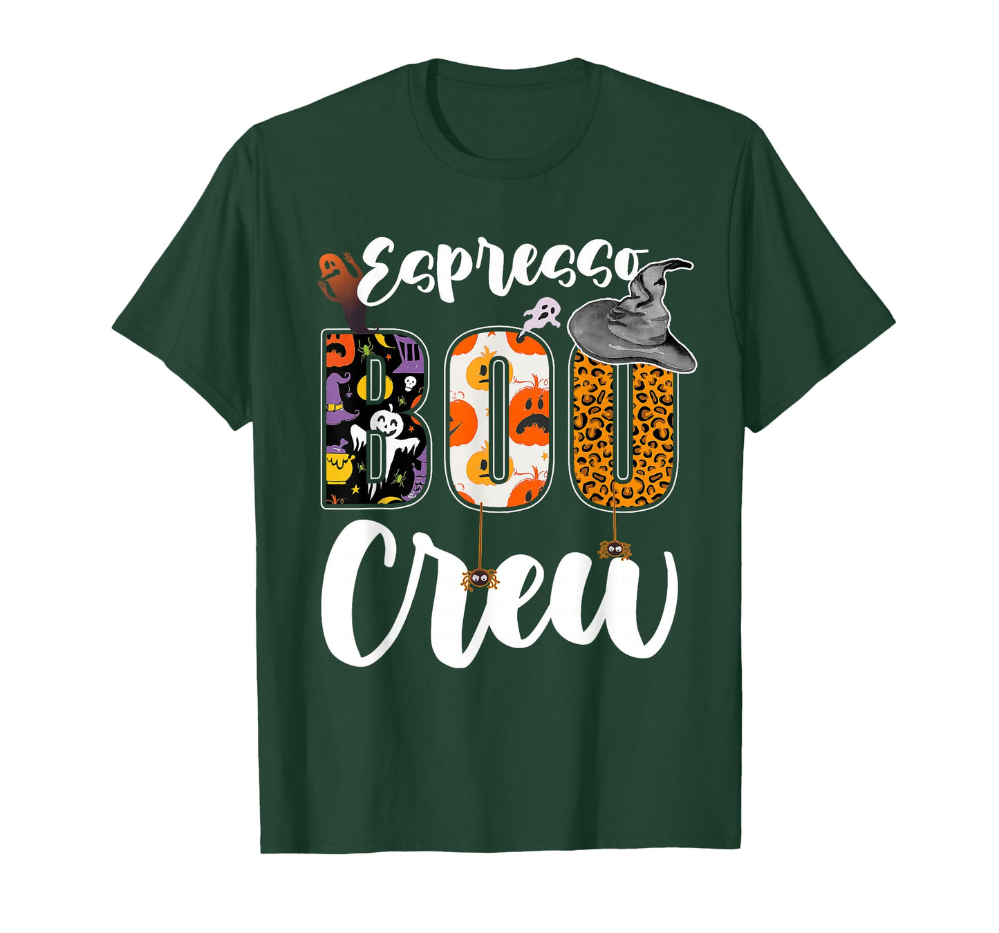 Espresso Boo Crew Halloween Match Barista T-Shirt