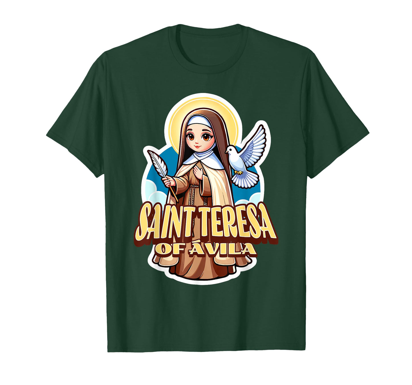St Teresa of Avila Interior Castle Catholic Patron Saint Kid T-Shirt